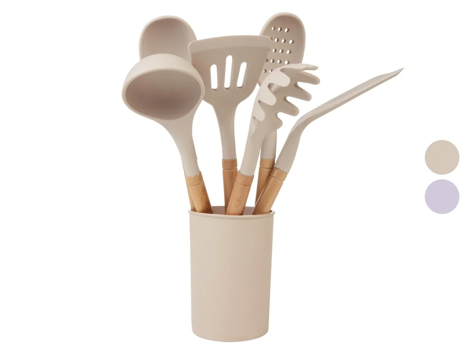 LIVARNO home Set d'ustensiles de cuisine, 7 pices
