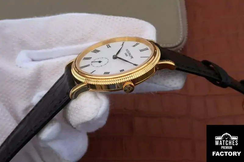 Patek Philippe Calatrava 5119G-002 Rose Gold White Dial