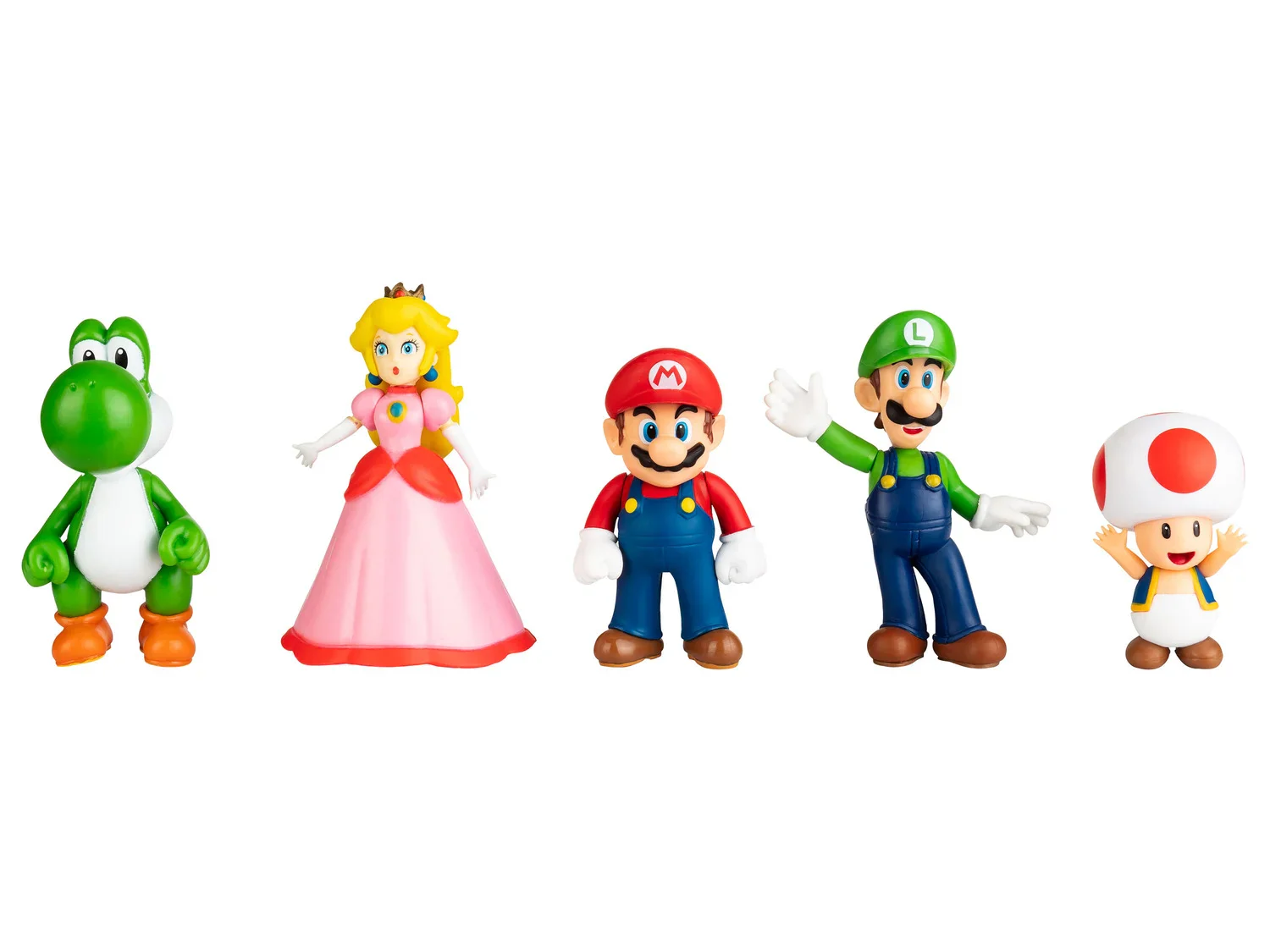 Nintendo Super Mario Coffret de figurines Mario et ses amis