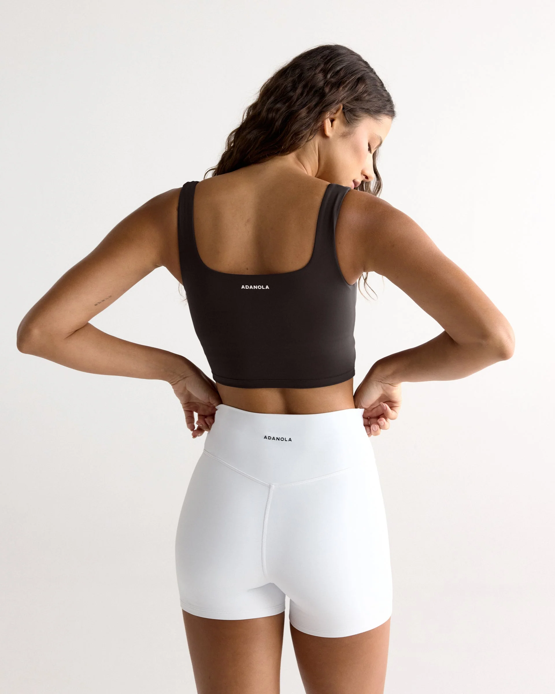 Ultimate Square Neck Bra - Coffee Bean