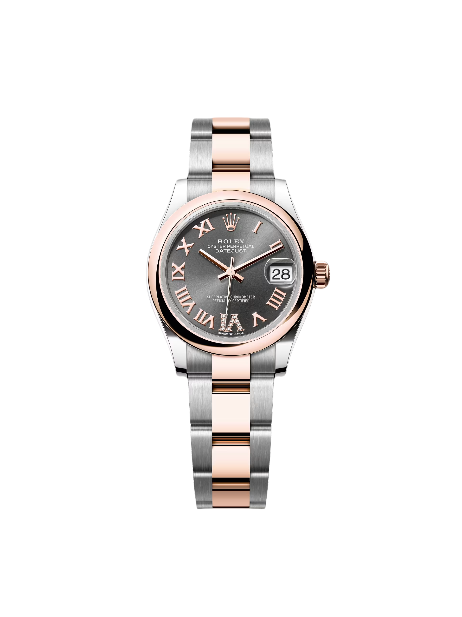【Super Clone】RLX Datejust m278241-0029/0030 Slate 31mm Dial Oyster Bracelet Watch