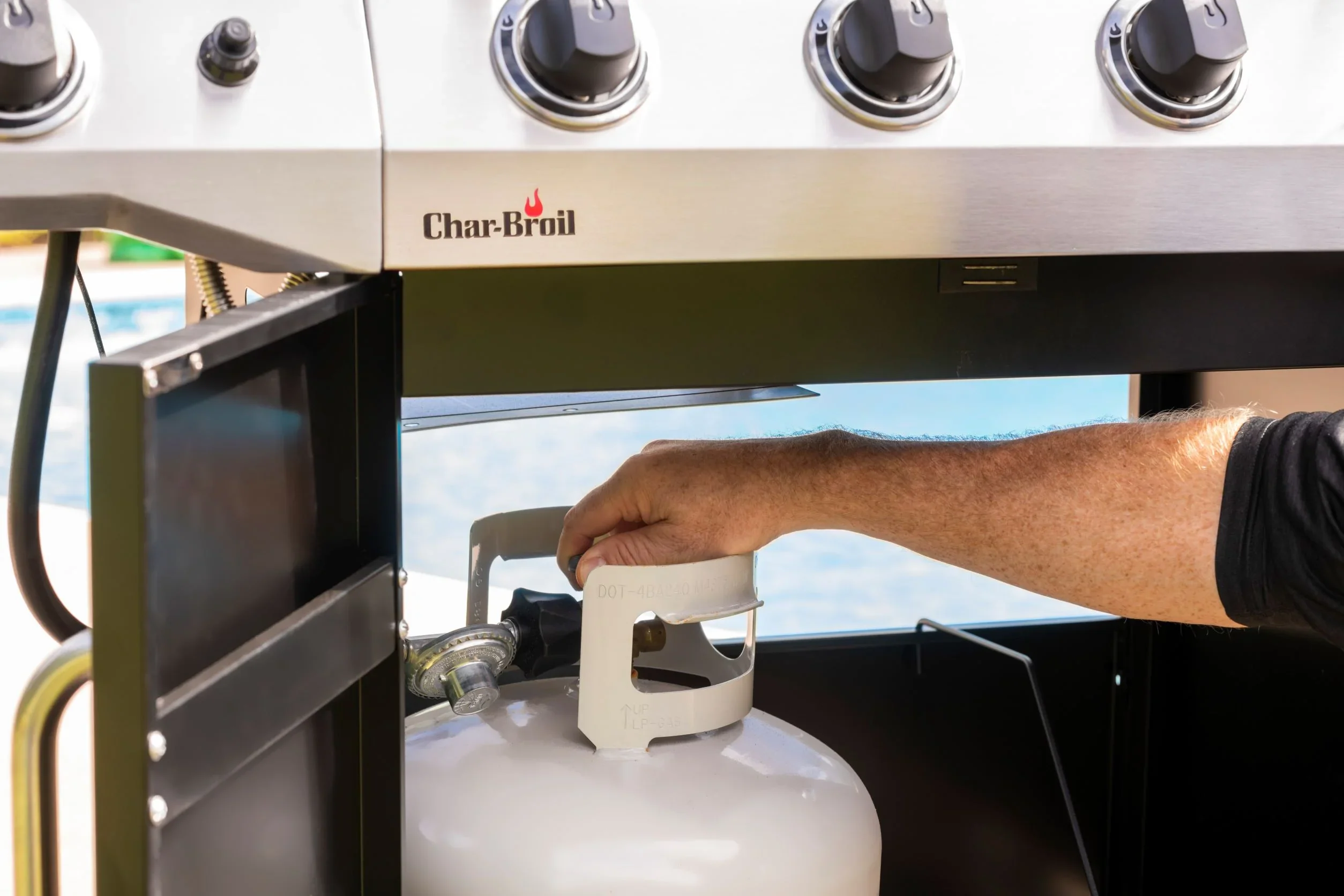 Char-Broil? Performance? Series 4-Burner Gas Grill, Black
