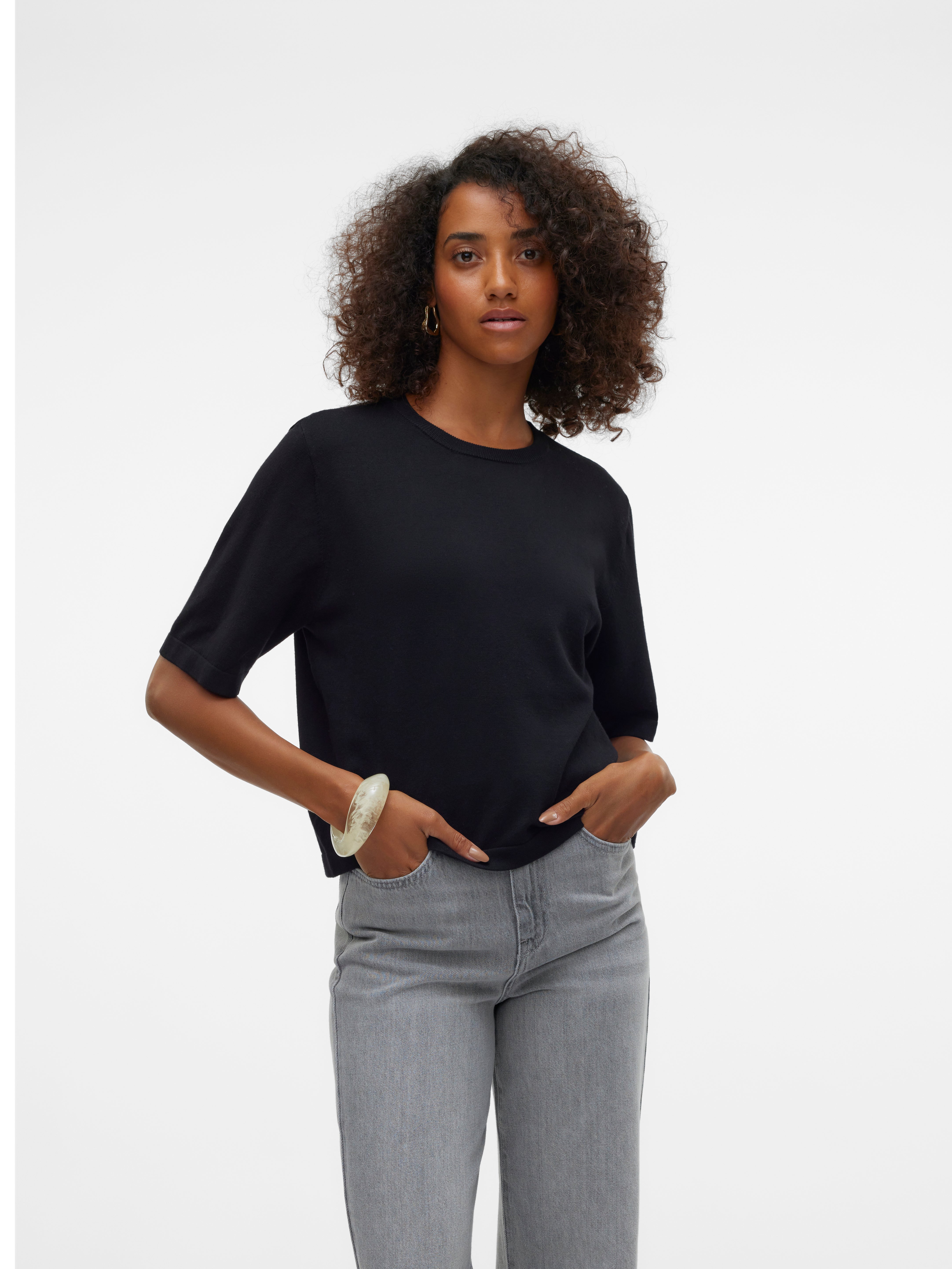 VERO MODA® VMSILJE Knitted pullover