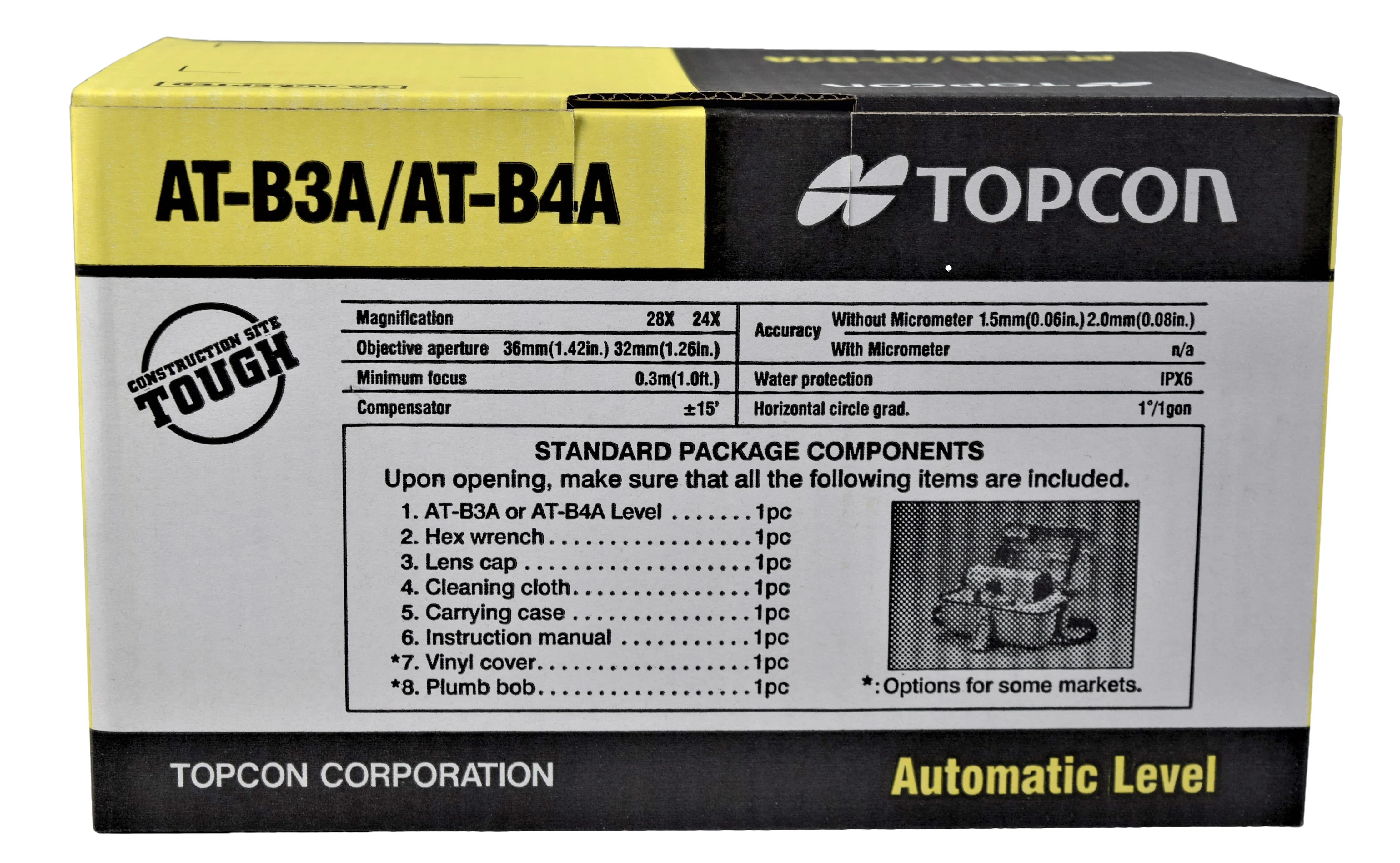Topcon AT-B4A 24X Automatic Optical Level
