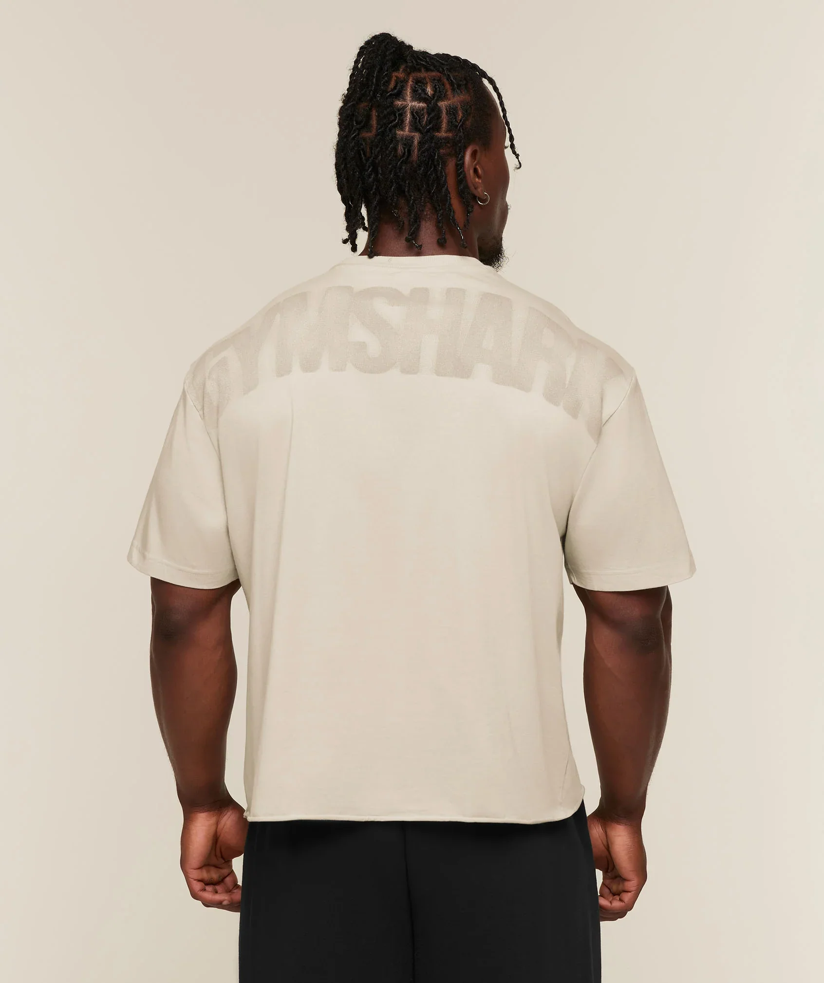 Power Washed Oversized T-Shirt - Chalk Beige/Wash