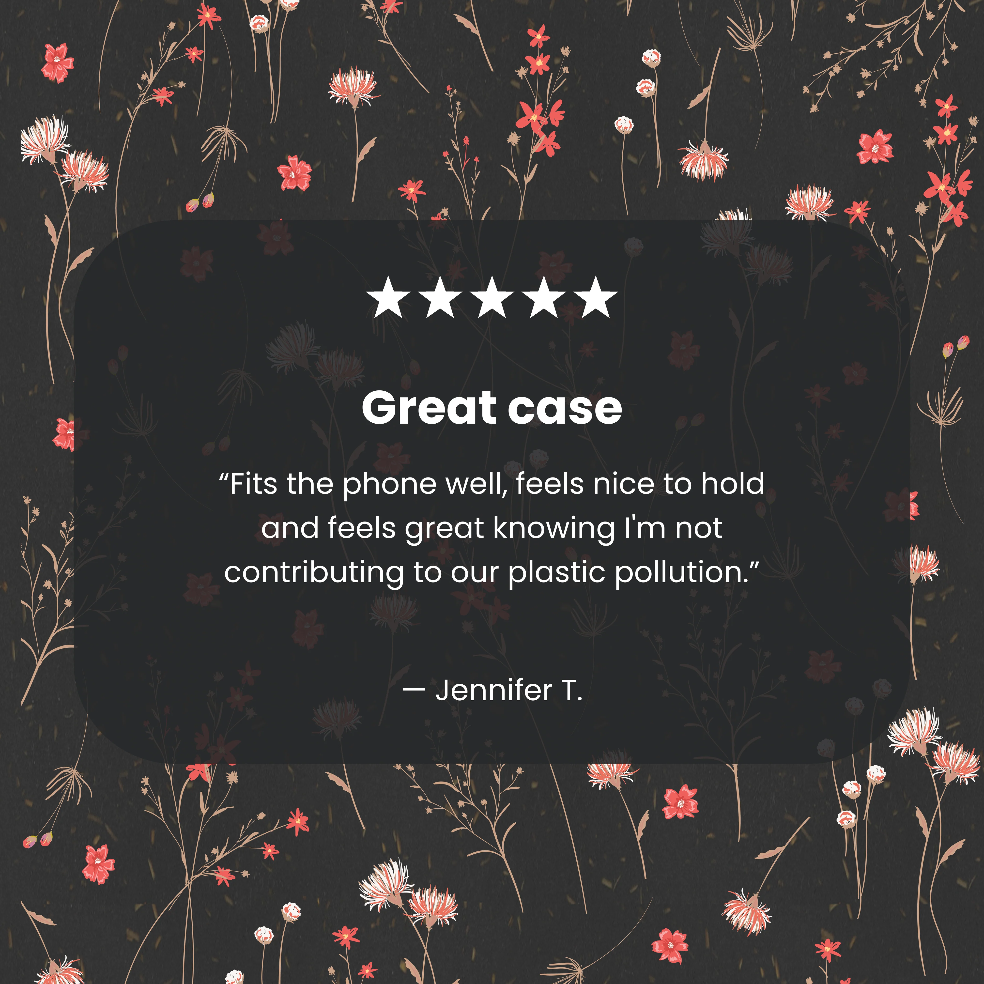 Black Night Garden iPhone 16 Case