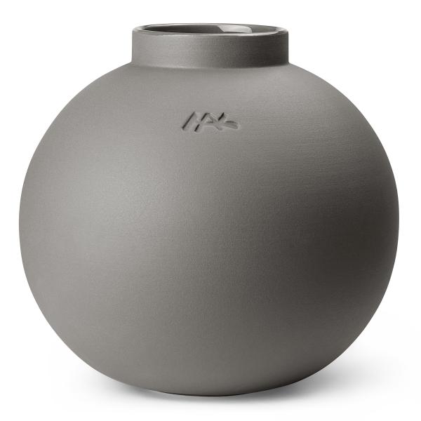 Globo vase 19,5 cm grå