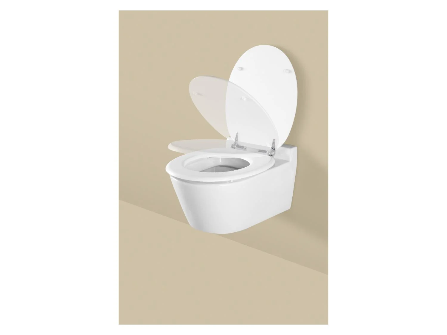 LIVARNO Abattant WC, avec fermeture en douceur