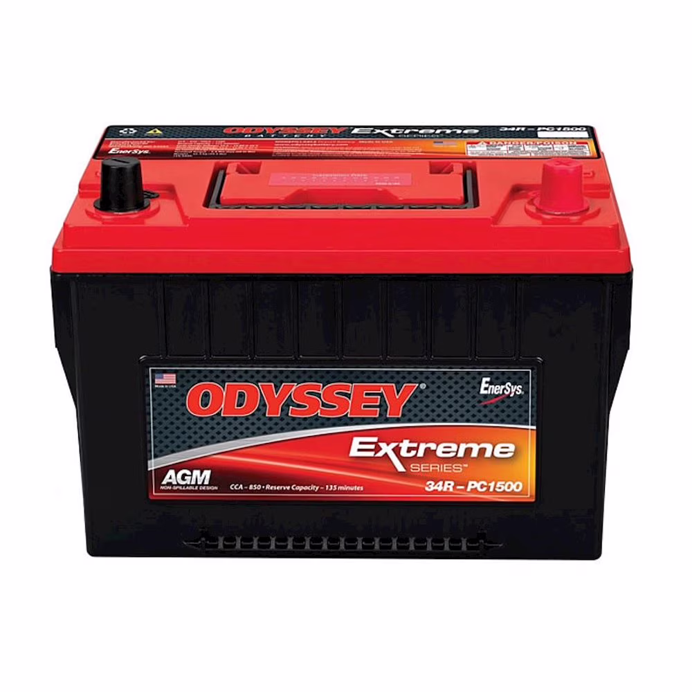 Battery ODYODX-AGM34R 850 CCA 1050 CA SAE Standard Terminal Battery