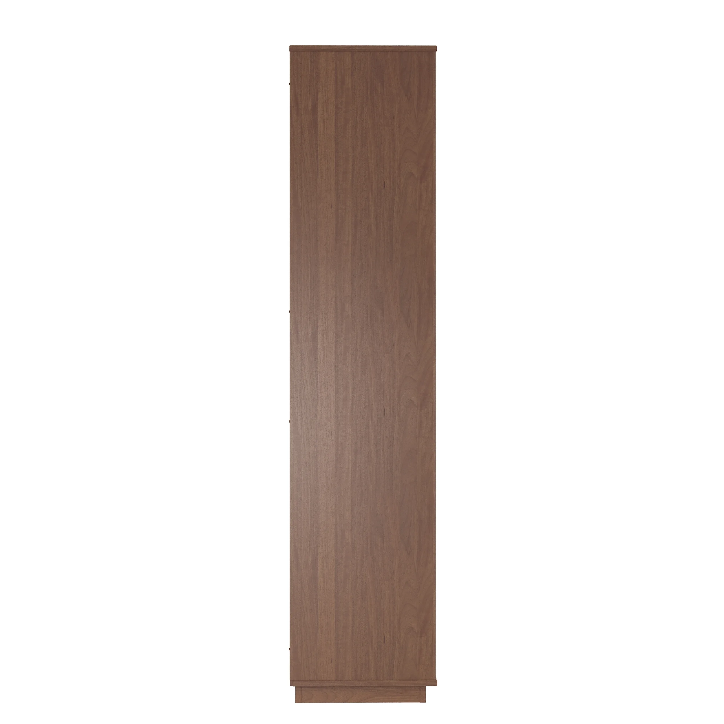 Linon Winston Mid-Century Hall Tree with Cubby and 3 Hooks, Walnut