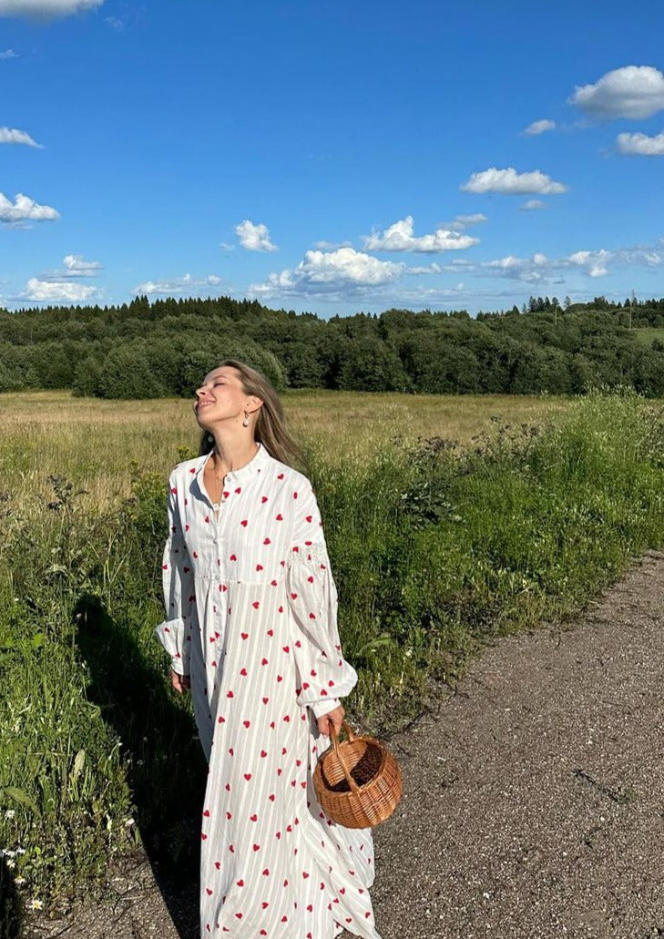 Robe midi élégante Ophelia