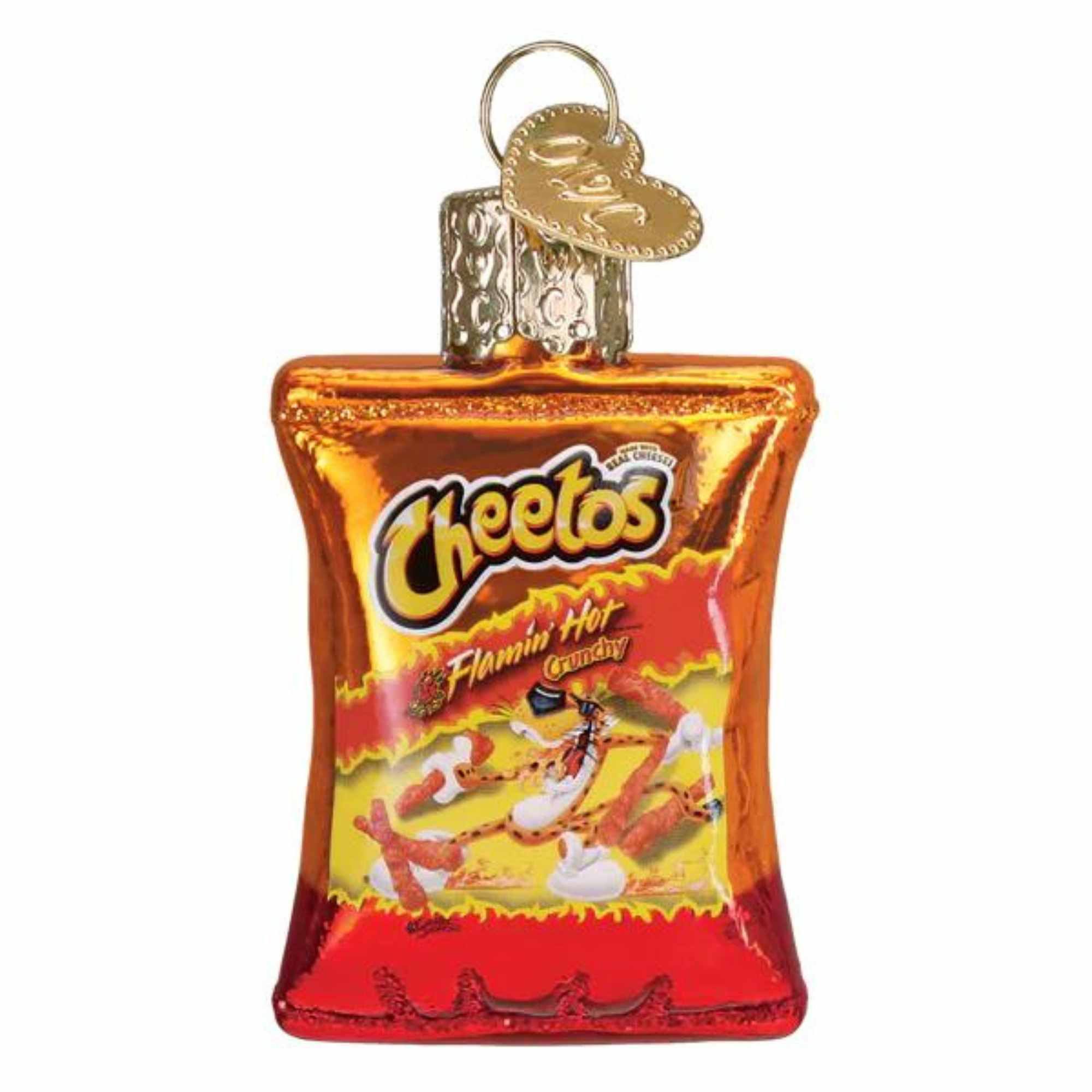 Old World Christmas Flamin' Hot Cheetos Mini Ornament