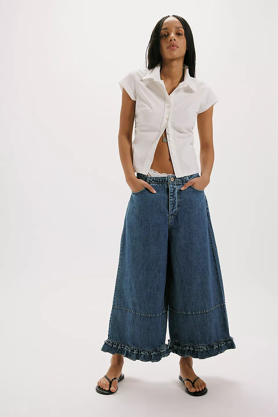 We The Free Love Me Not Bloomer Jeans
