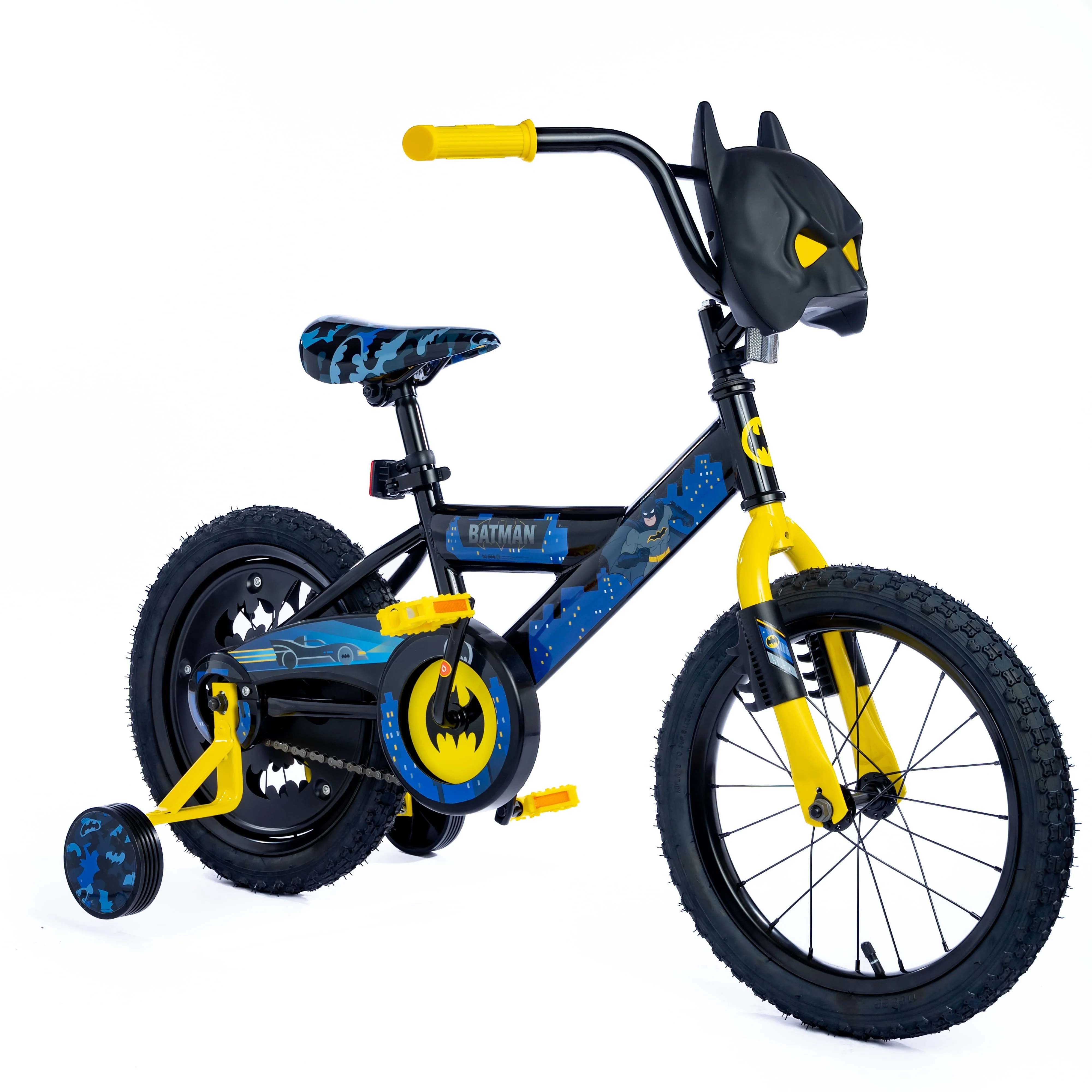 16 inch Batman Bike includes Mask with glowing eyes!