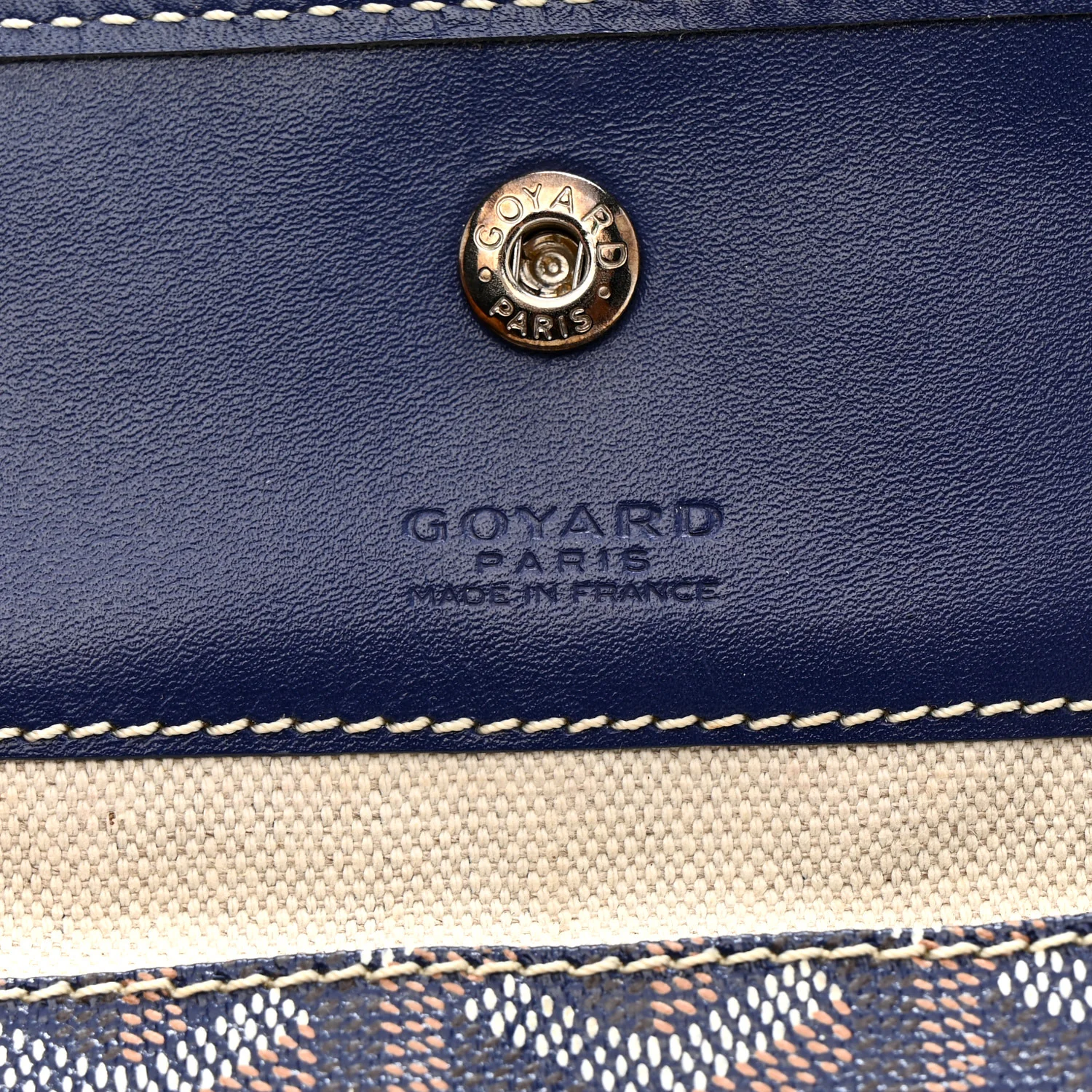 Goyardine Saint Louis GM Navy