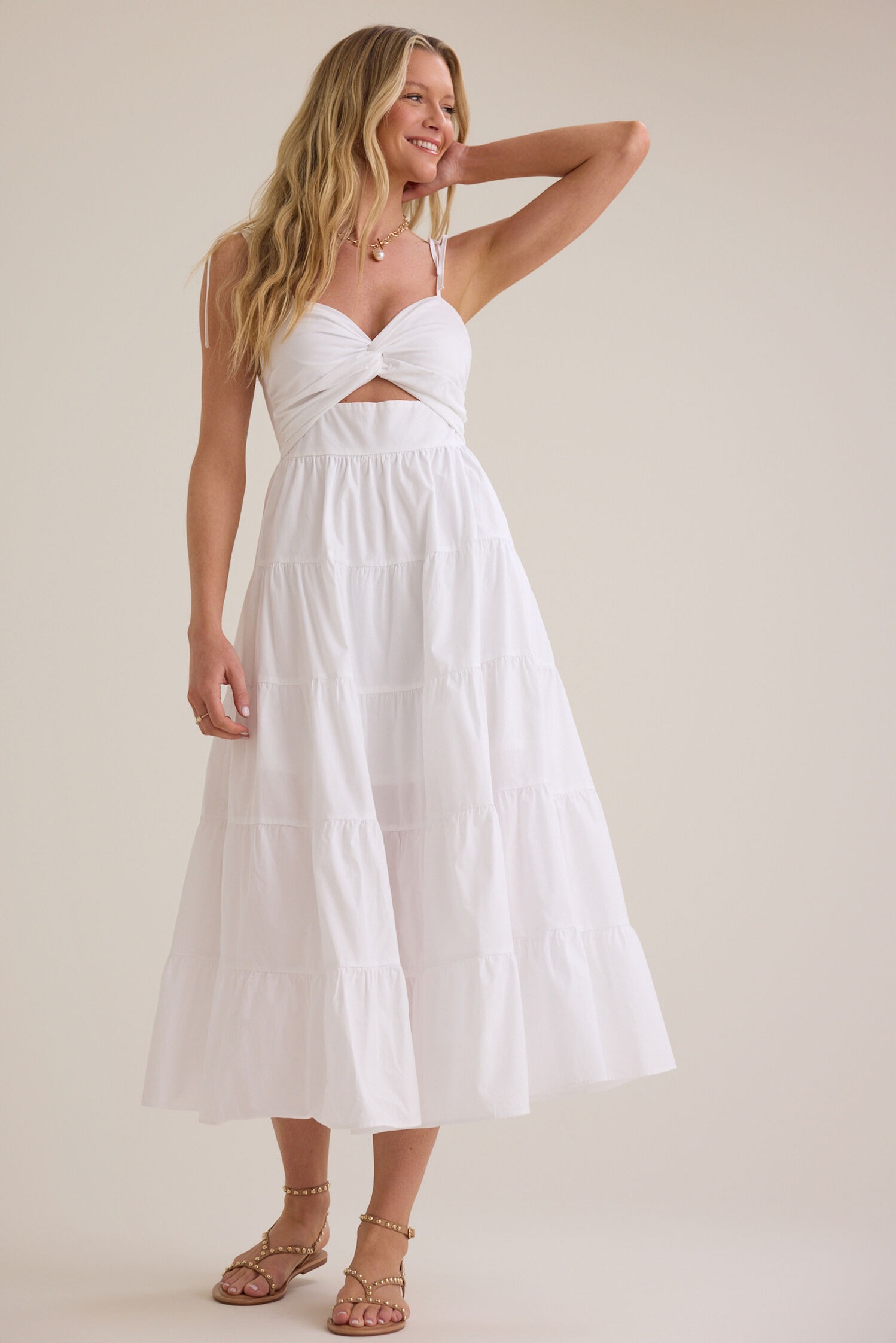Alivia Cutout Midi Dress