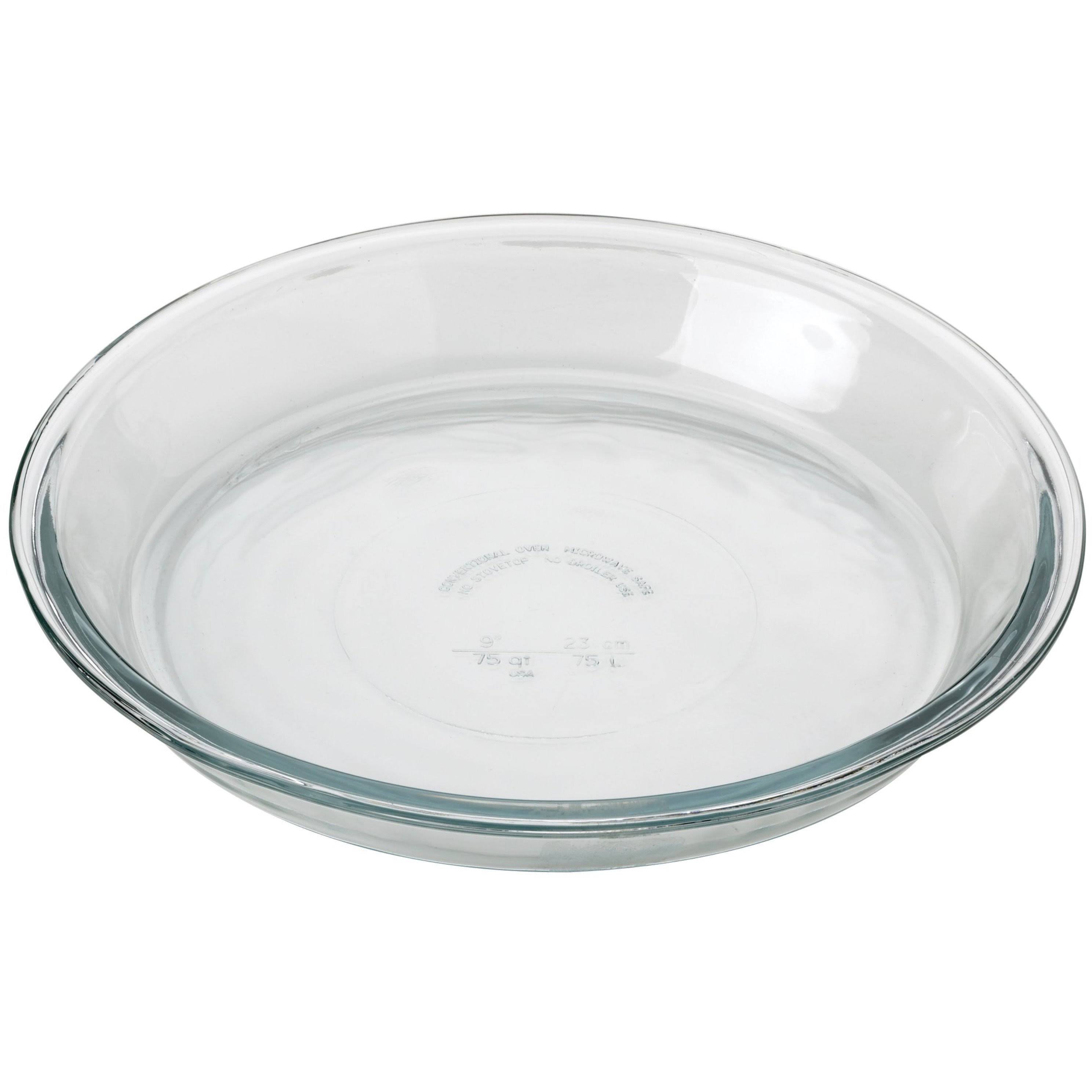 Anchor Hocking Glass Pie Plate, 9