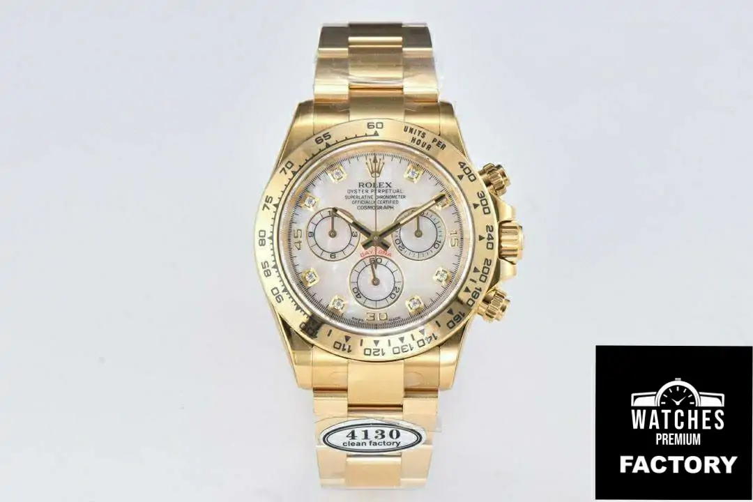 Rolex Cosmograph Daytona M116508-0007 Clean Factory Gold Strap