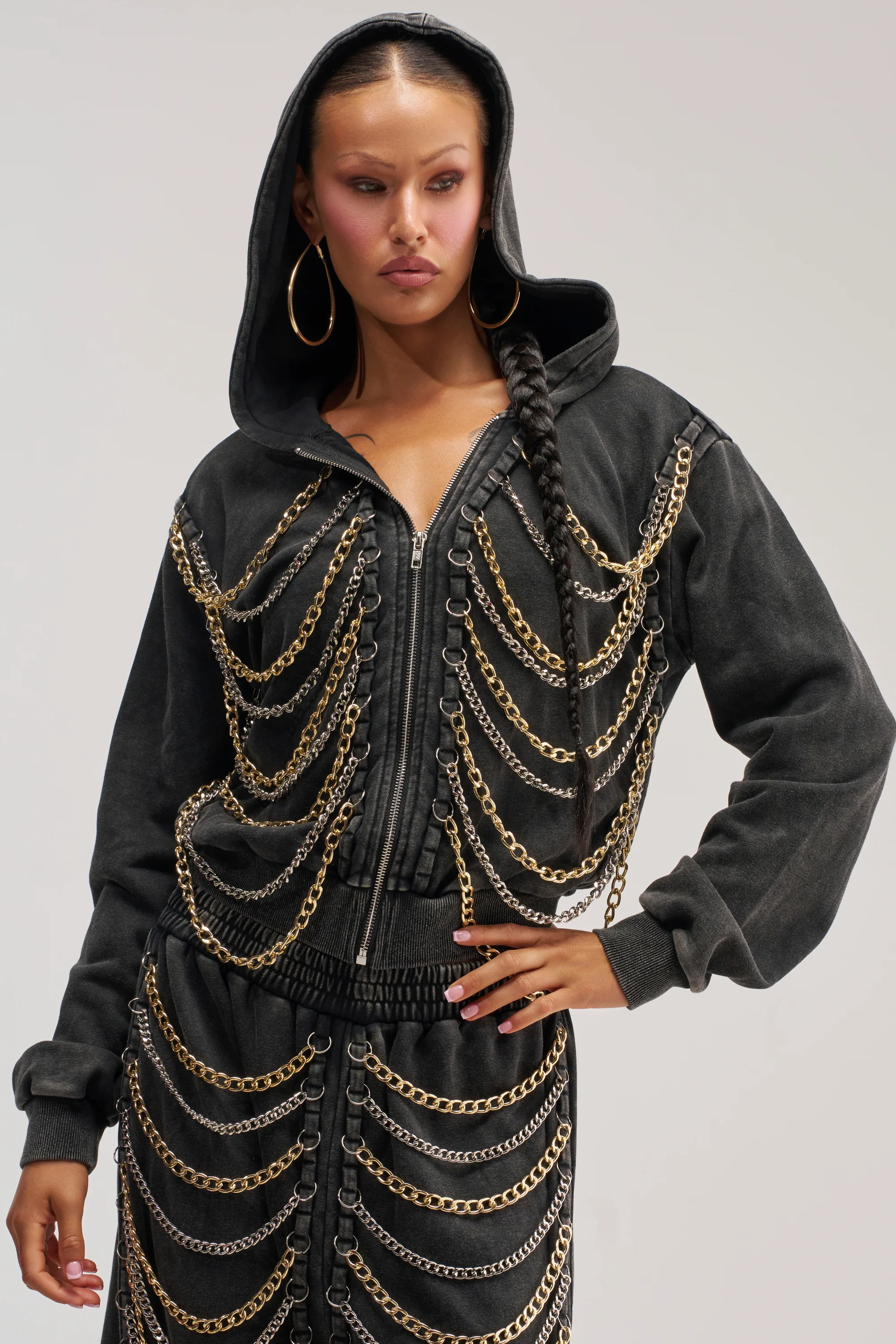 CHAINED DOWN SWEATSHIRT - Akira Store