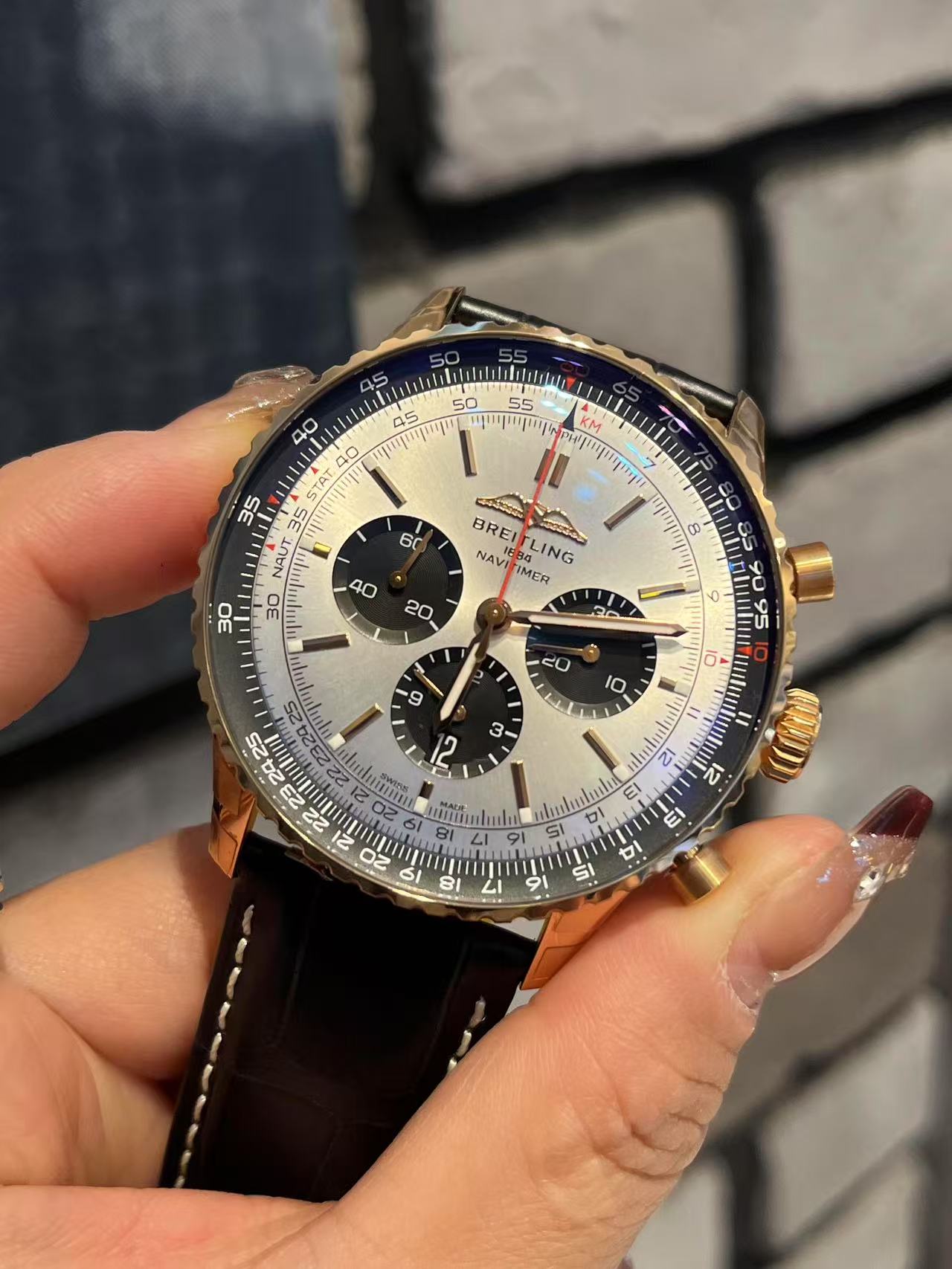 [Super Clone]Breitling Navitimer Gold B01