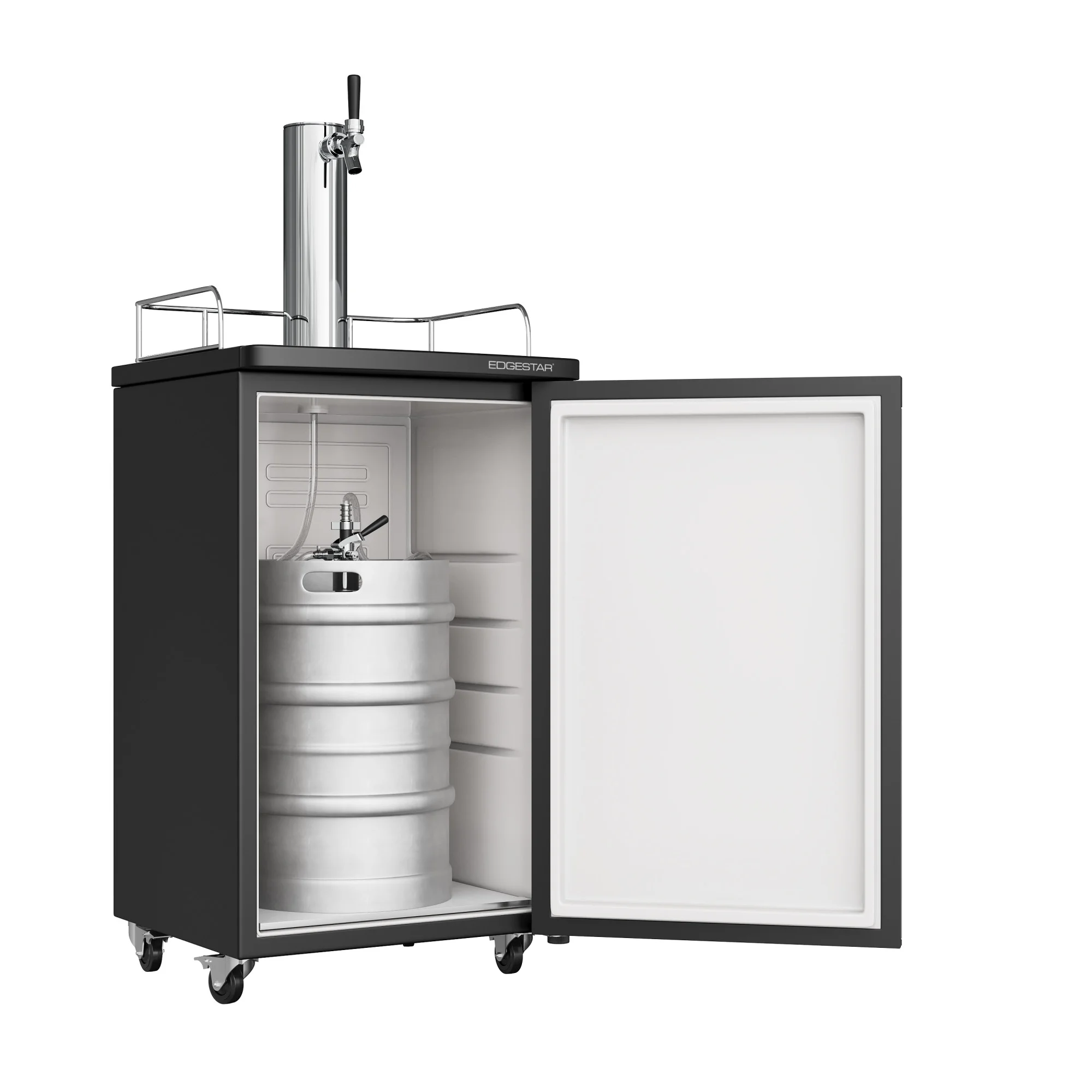 Kc2000twin 20" Wide Dual Tap Kegerator For Full Size Kegs Stainless Steel(Dual Tap) - Image 10