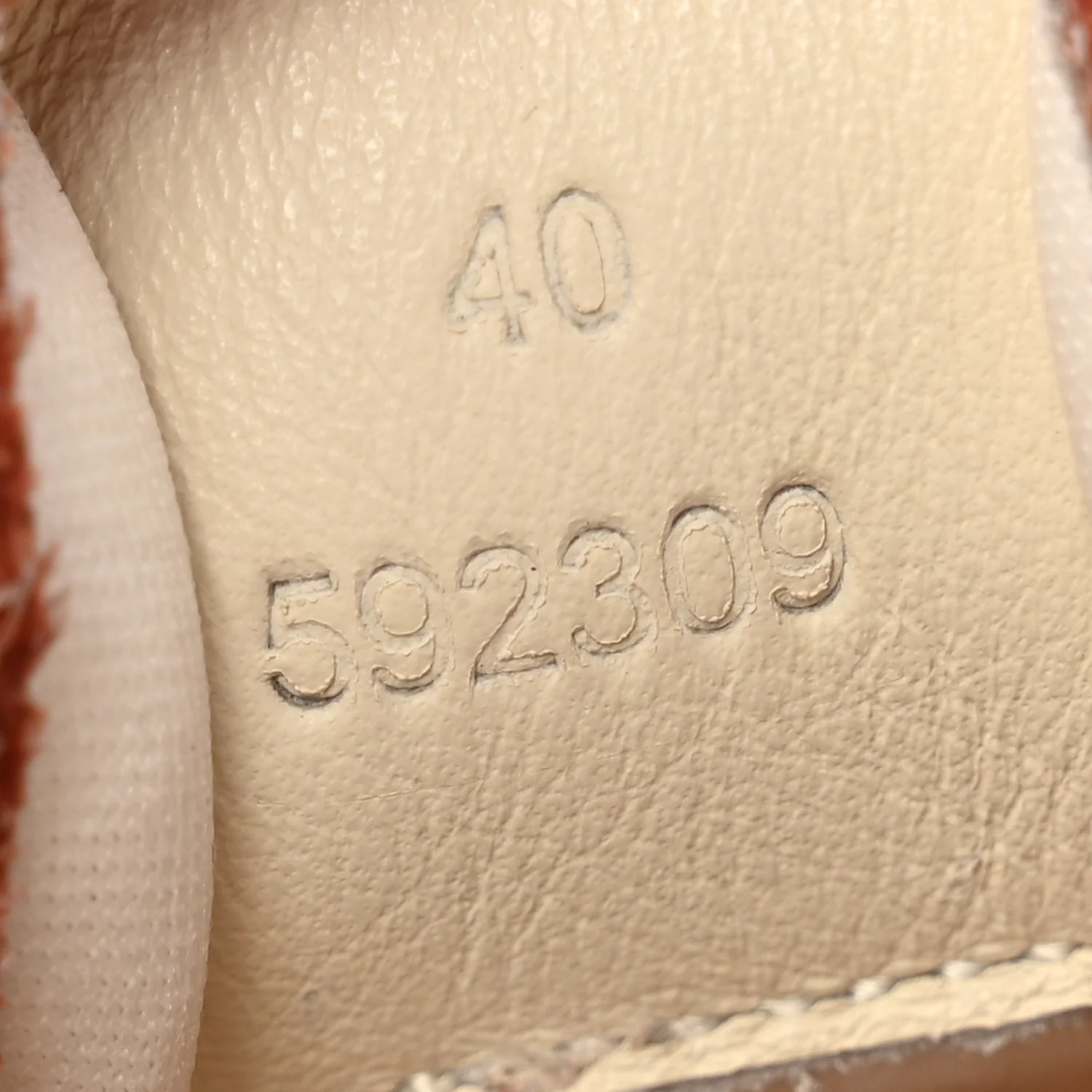 Nylon Brushed Suede Flow Runner Sneakers 40 Red Soft White