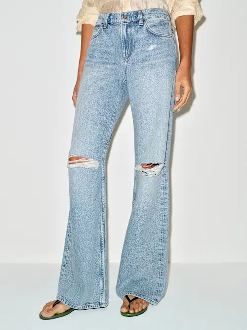 Cary Low Rise Slouchy Wide Leg Jeans
