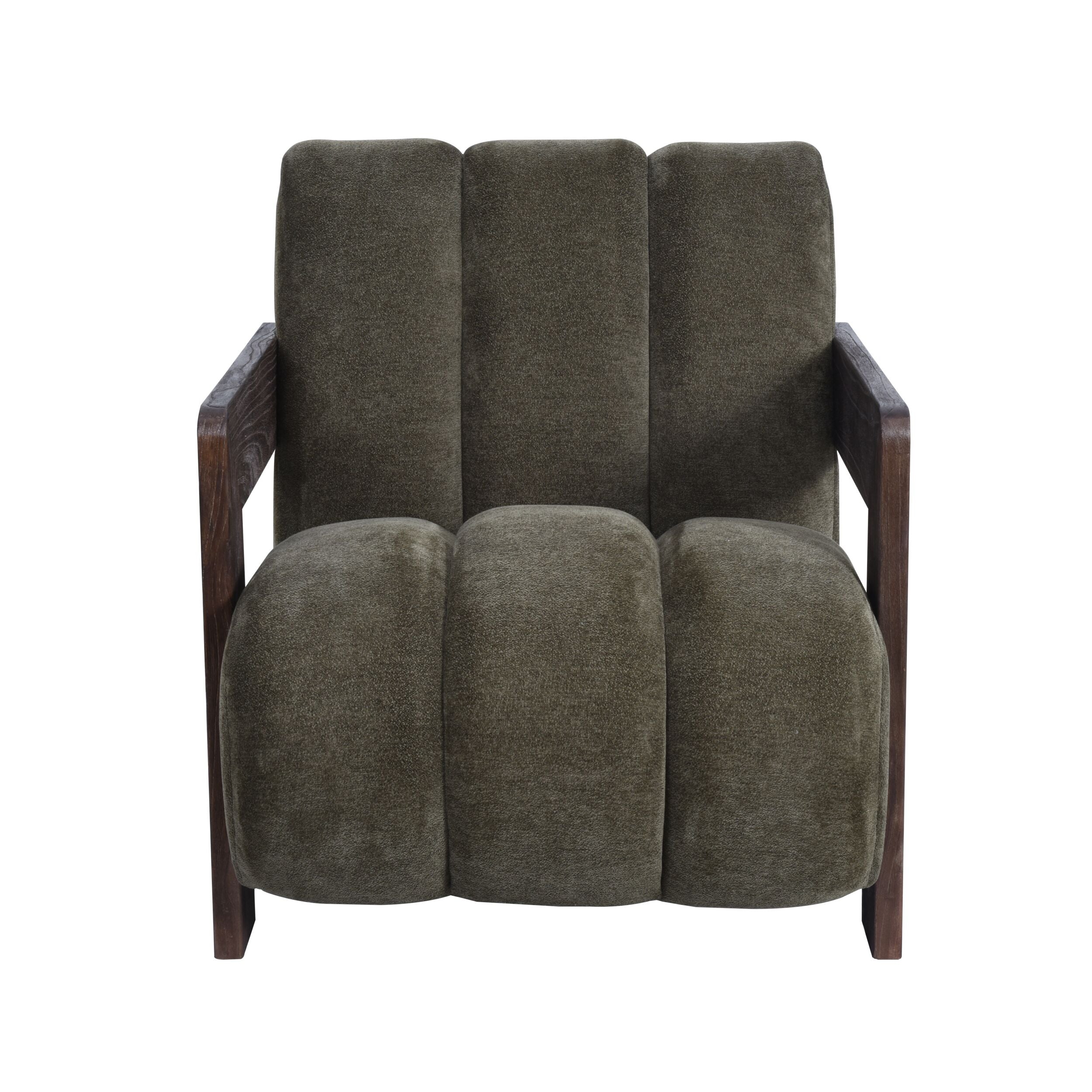 Banjo Occasional Chair Olive Hues