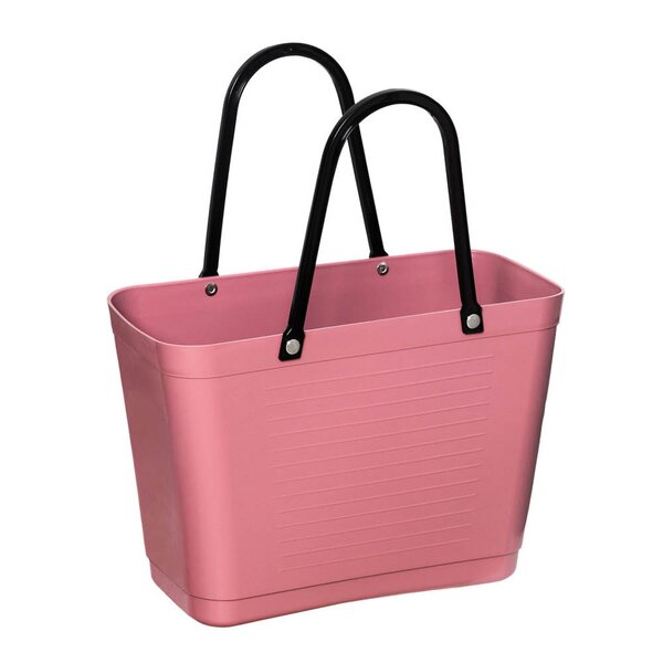 Green Plastic veske liten 7,5 L varm rosa