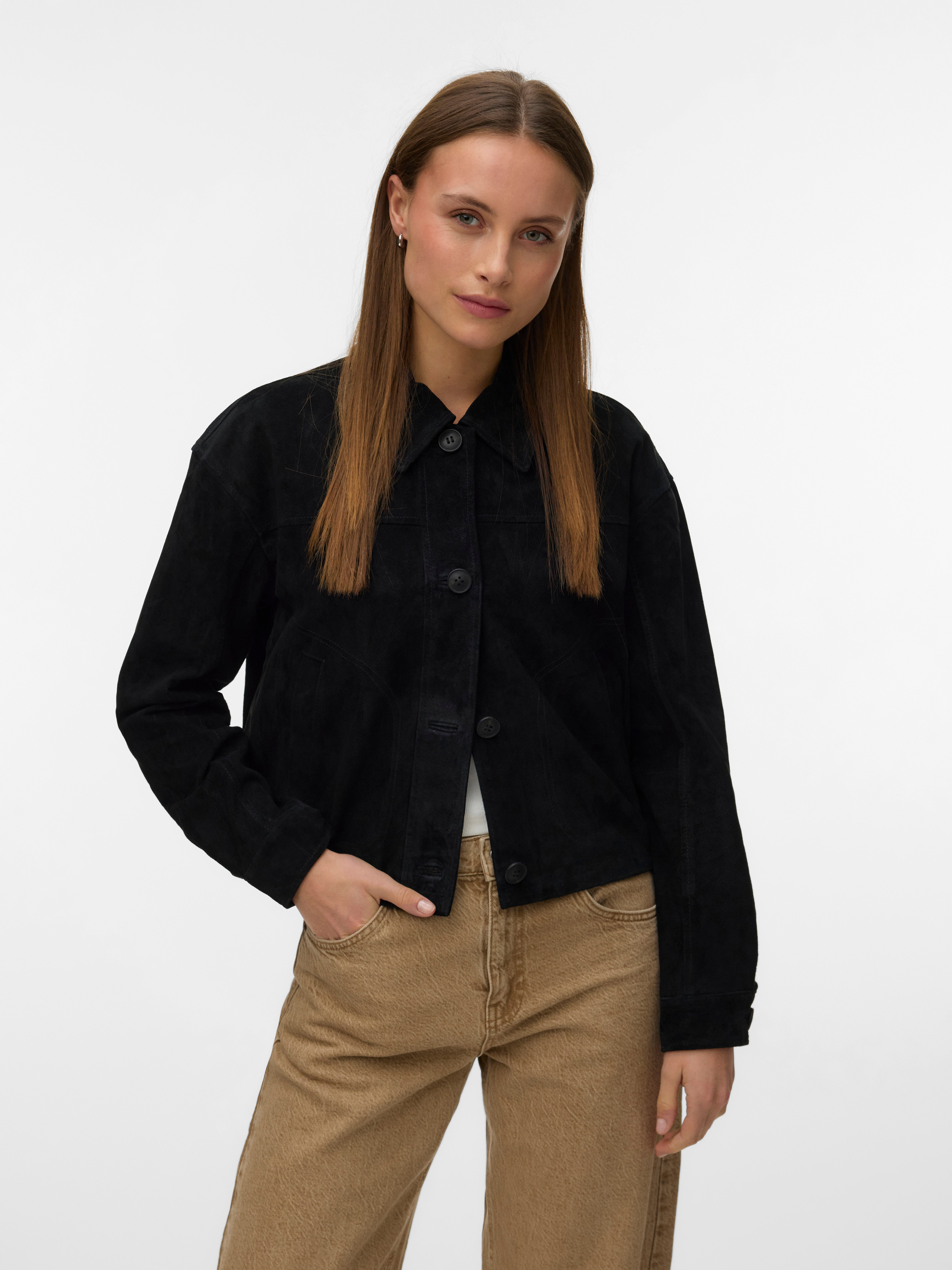 VERO MODA® VMROYCESTINE Suede Jacket