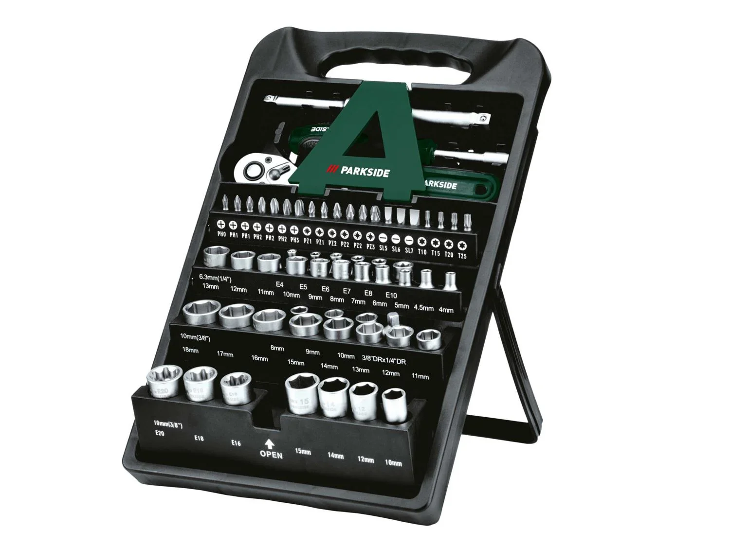 PARKSIDE Jeu de cls  douille, 61 pices