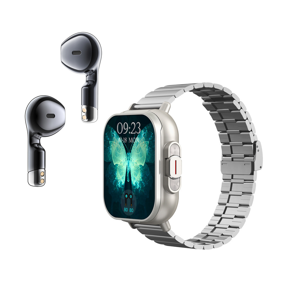 New D8 Bluetooth Call 2-in-1 Bluetooth Headset Smartwatch Sports Fashion Couple Ladies Phone Watch