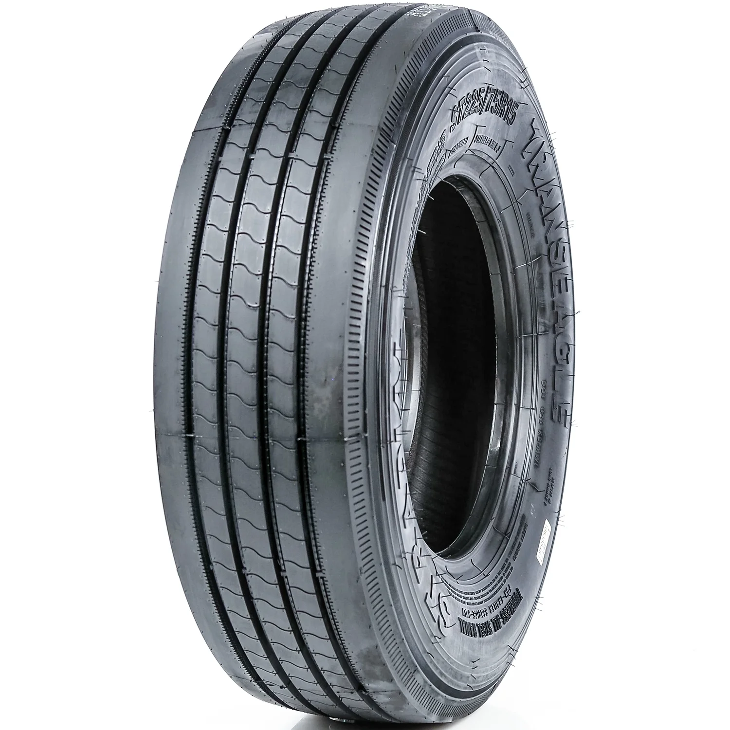 Set of 4 Transeagle ST Radial All Steel ST225/75R15 225/75R15 121/117M F 12 Ply Trailer Tires