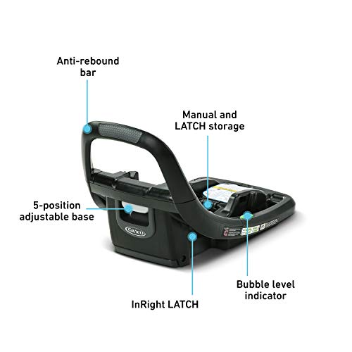 Base pour siège auto bébé Graco SnugRide SnugFit 35, noire