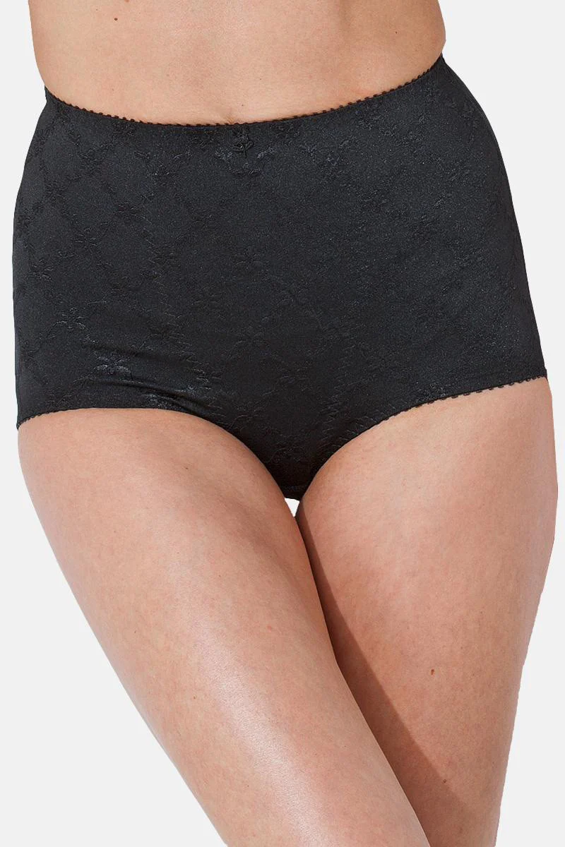 Culotte gaine femme noire