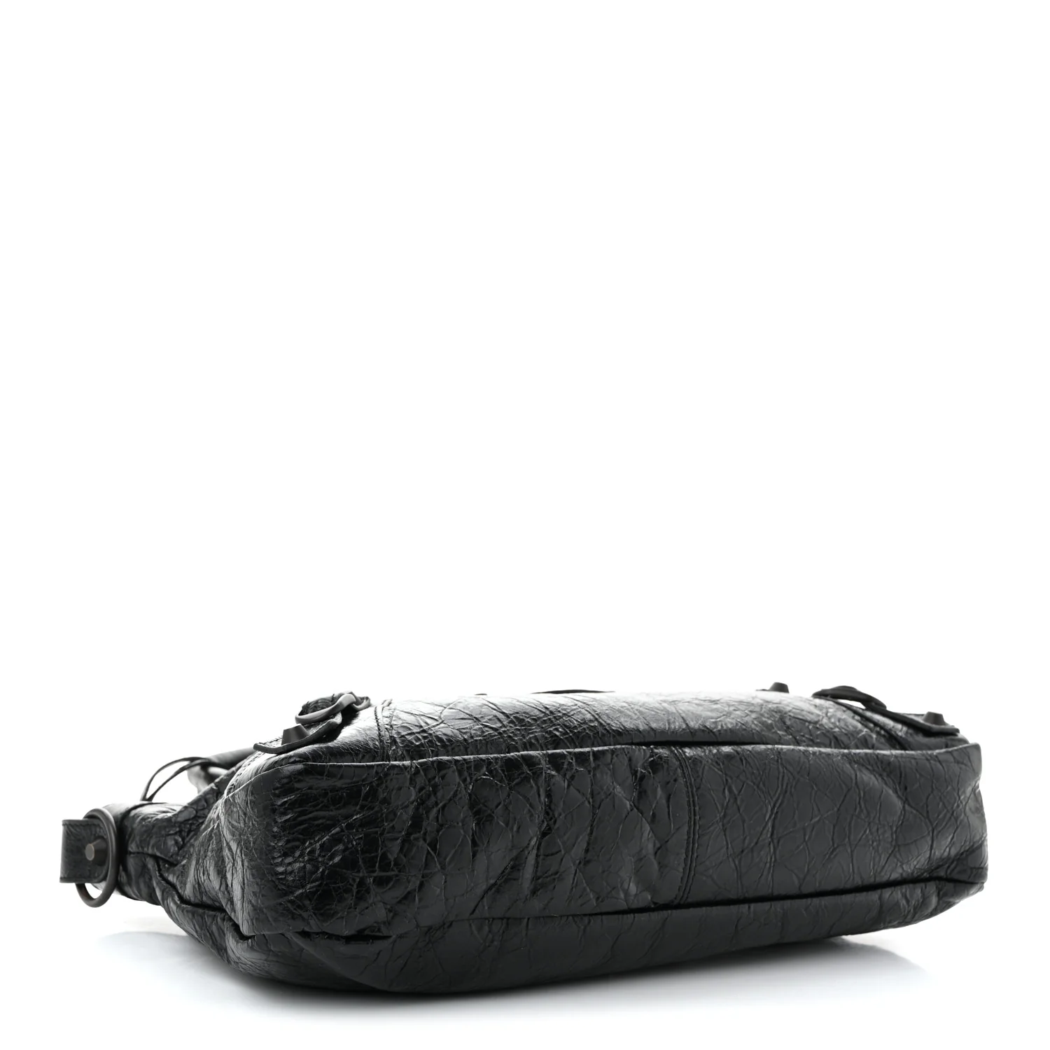 Agneau Arena Classic Hardware Le City First Bag Black