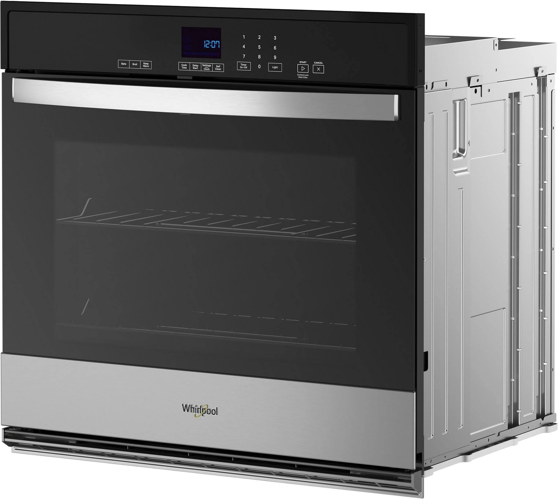 Whirlpool 5.0 Cu. ft. Single Self-Cleaning Wall Oven Stainless Steel