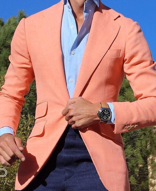 Blazer uni à col à revers et poches, couleur unie, pour tous les jours