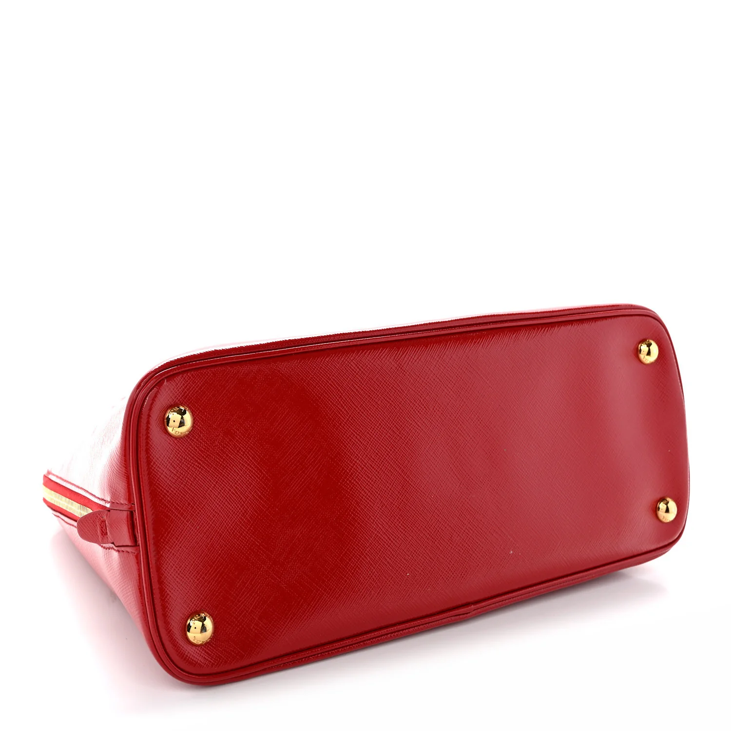 Saffiano Vernice Medium Promenade Tote Rosso