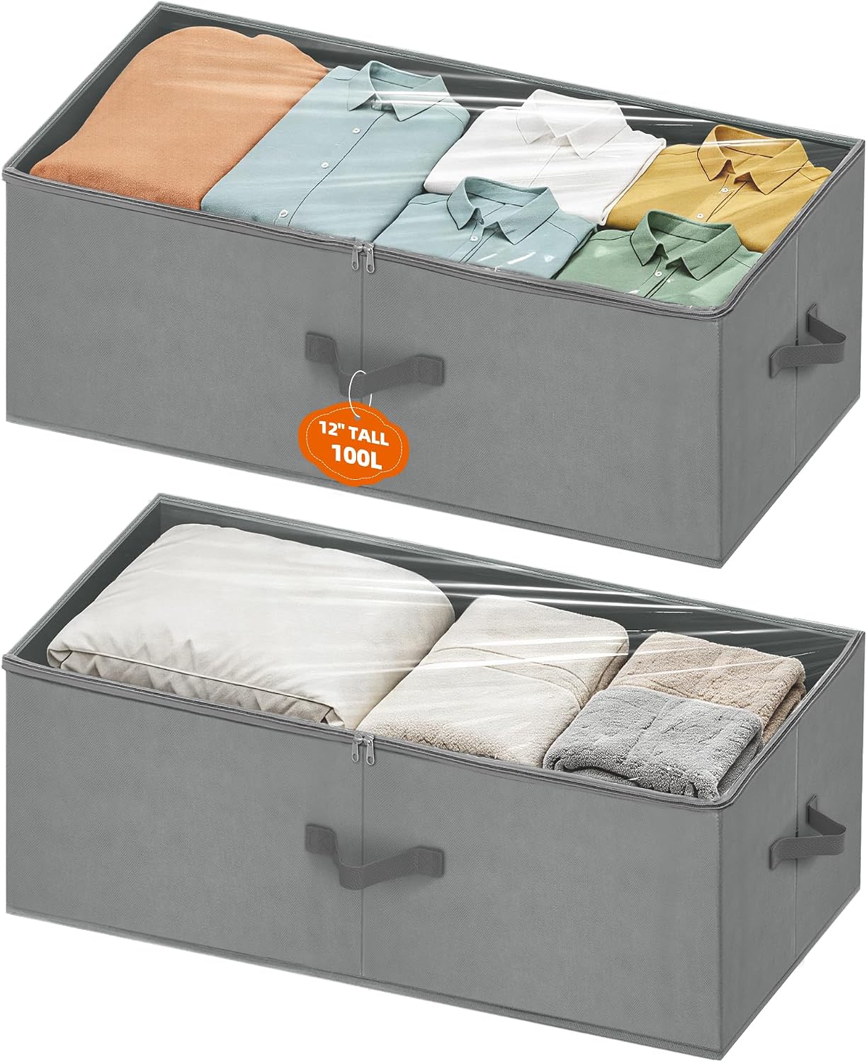 Large Under Bed Storage Containers, 12