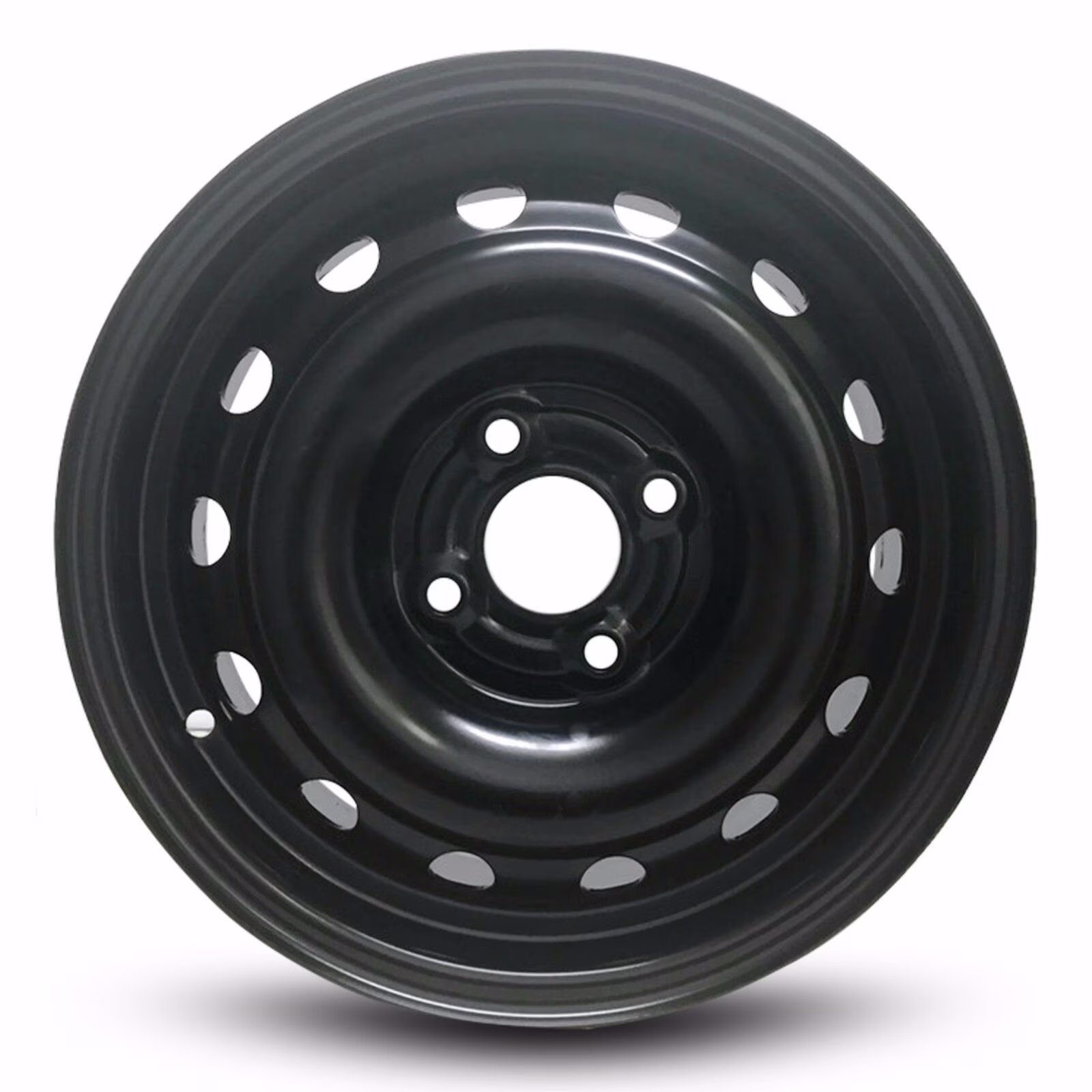 Wheel Rim for 2005 2011 Chevy Aveo 14 in Black Steel Rim Direct Fit