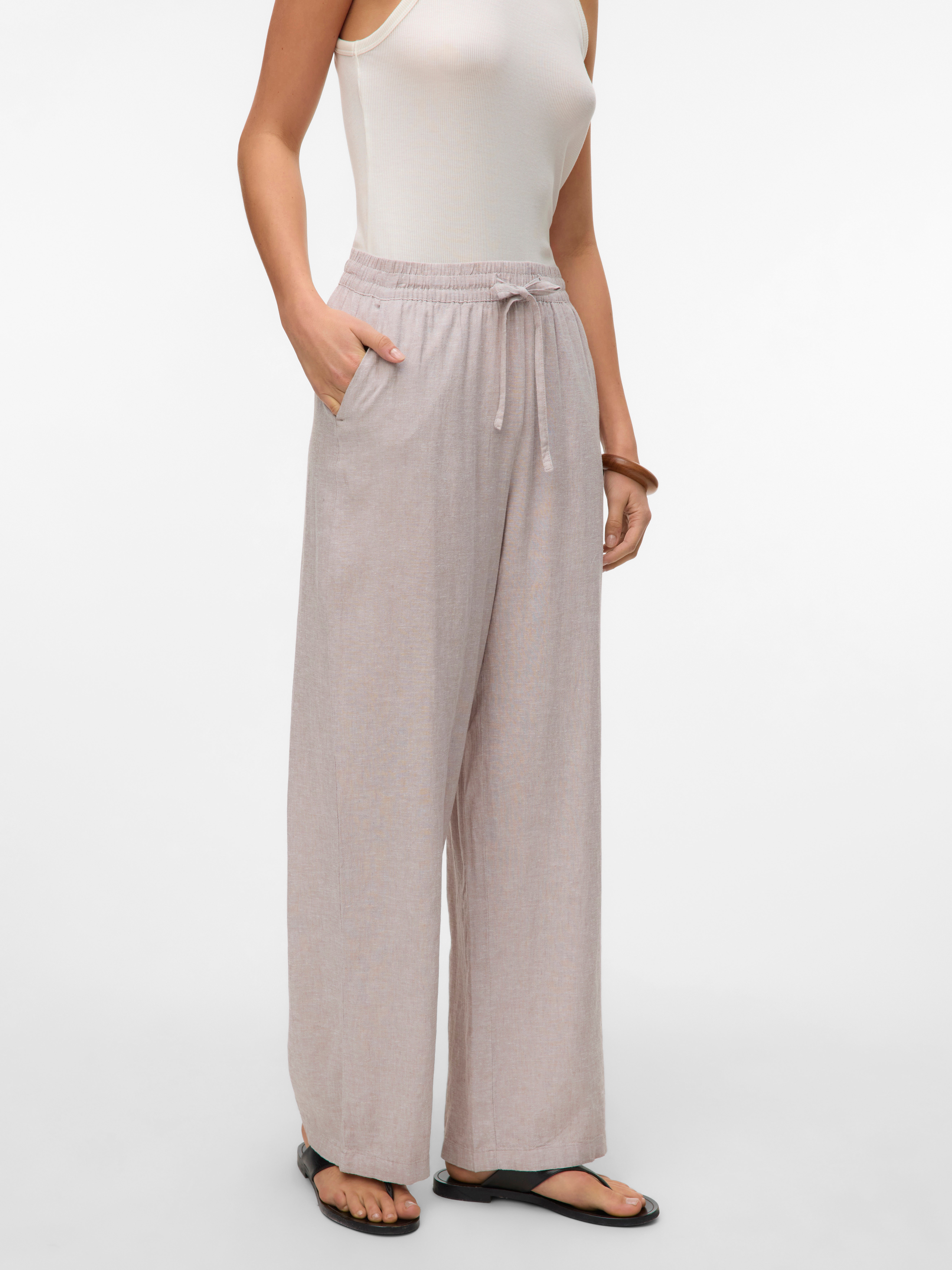 VERO MODA® VMLINN Mid waist Trousers
