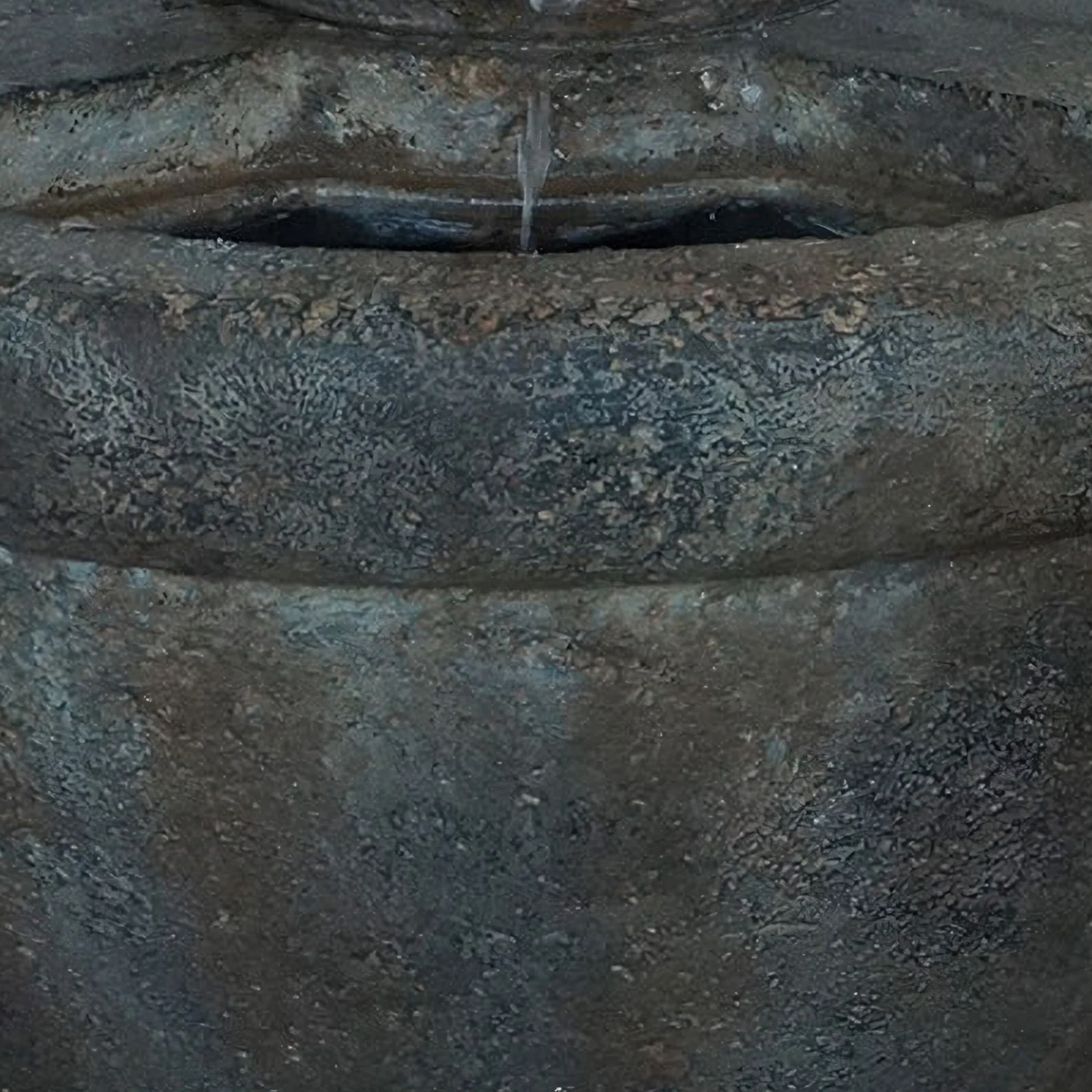Pure Garden Polyresin Lawn and Garden Water Fountain with Lion Head Detail