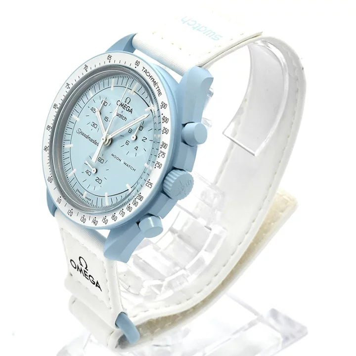[Super Clone]Swatch x Omega SO33L100 Bioceramic Moonswatch Mission to Uranus