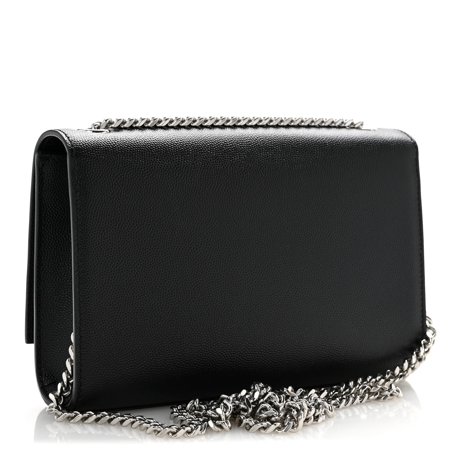 Grain De Poudre Small Monogram Kate Satchel Black
