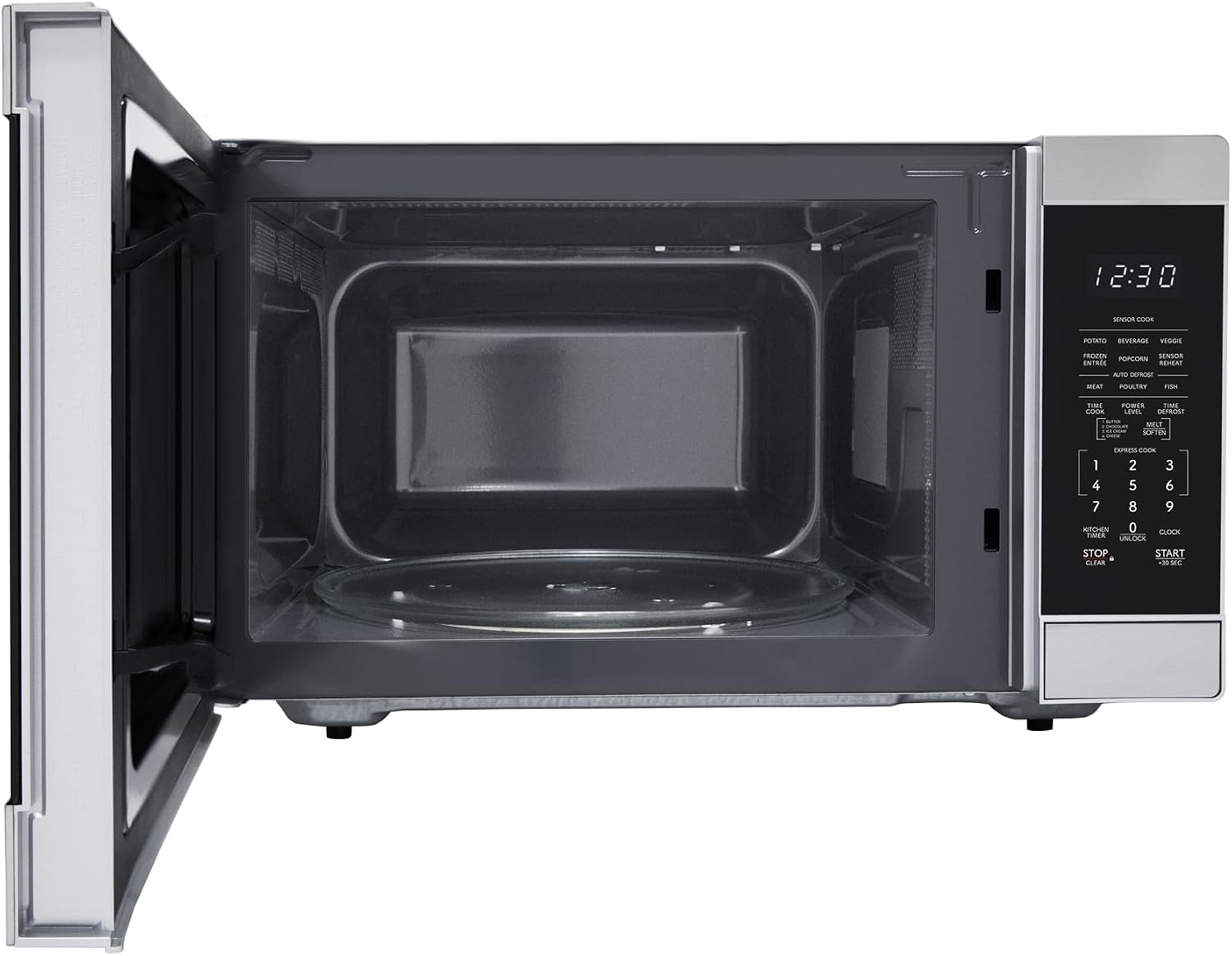 Sharp SMC1662KS 1.6 cu1100W Stainless Steel Countertop Microwave Oven