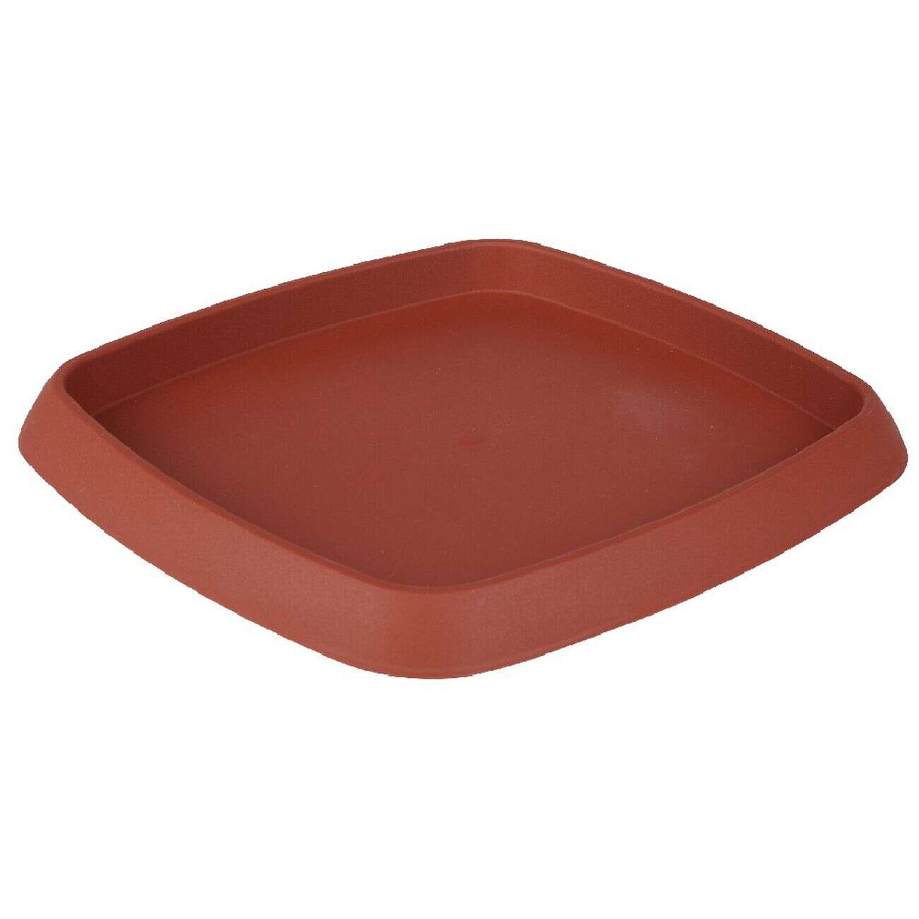 Soucoupe carrée pour pot Chorus 15,2 L rouge