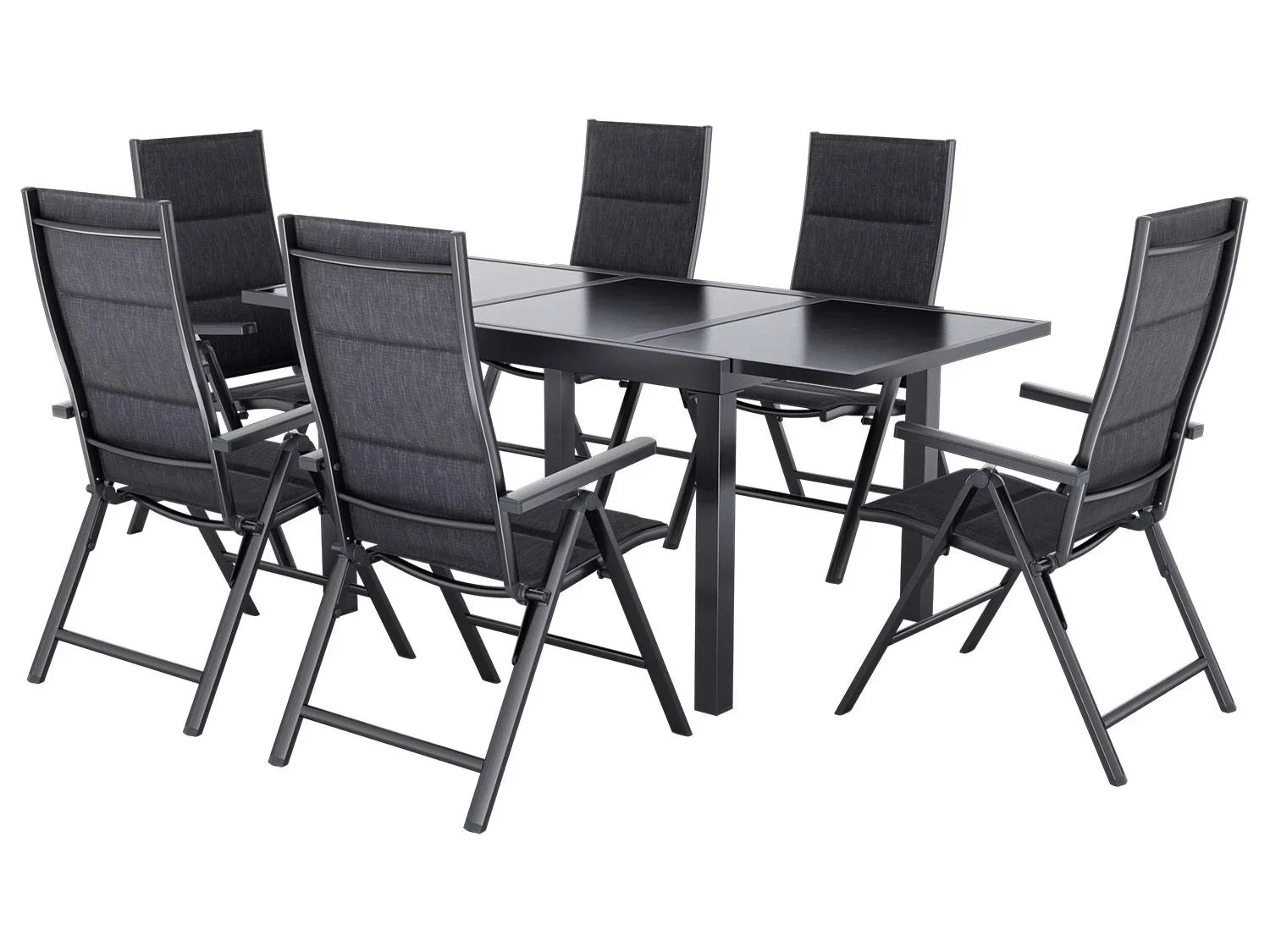 LIVARNO Table de jardin + Lot de 6 fauteuils Toronto