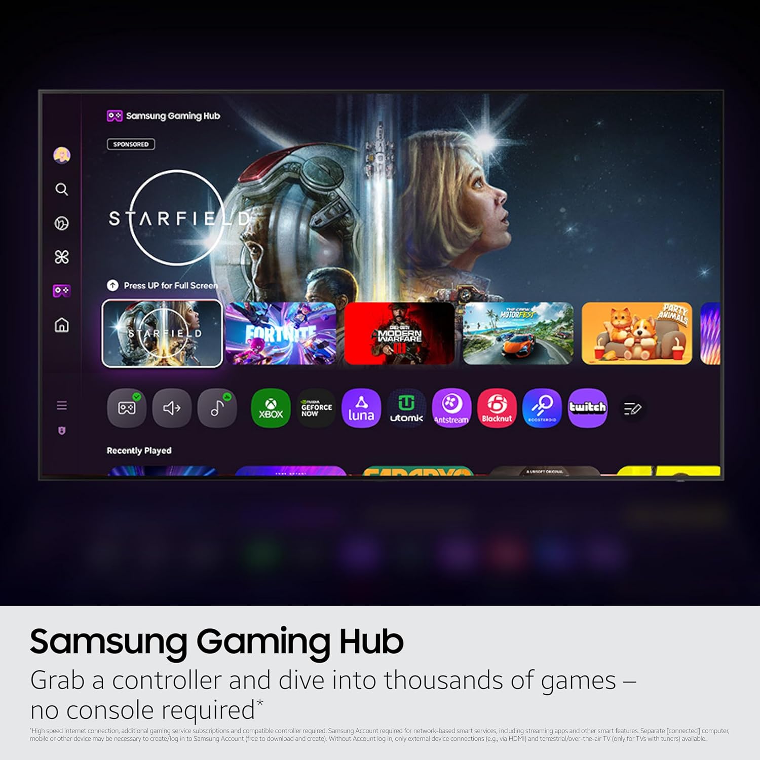 Samsung 50-Inch Class Neo QLED 4K QN90F Series  Vision AI  Mini LED Smart TV (2025 Model  50QN90F) Neo Quantum HDR+  Object Tracking Sound Lite w/Dolby Atmos  Glare Free  Gaming Hub  Alexa Built-in