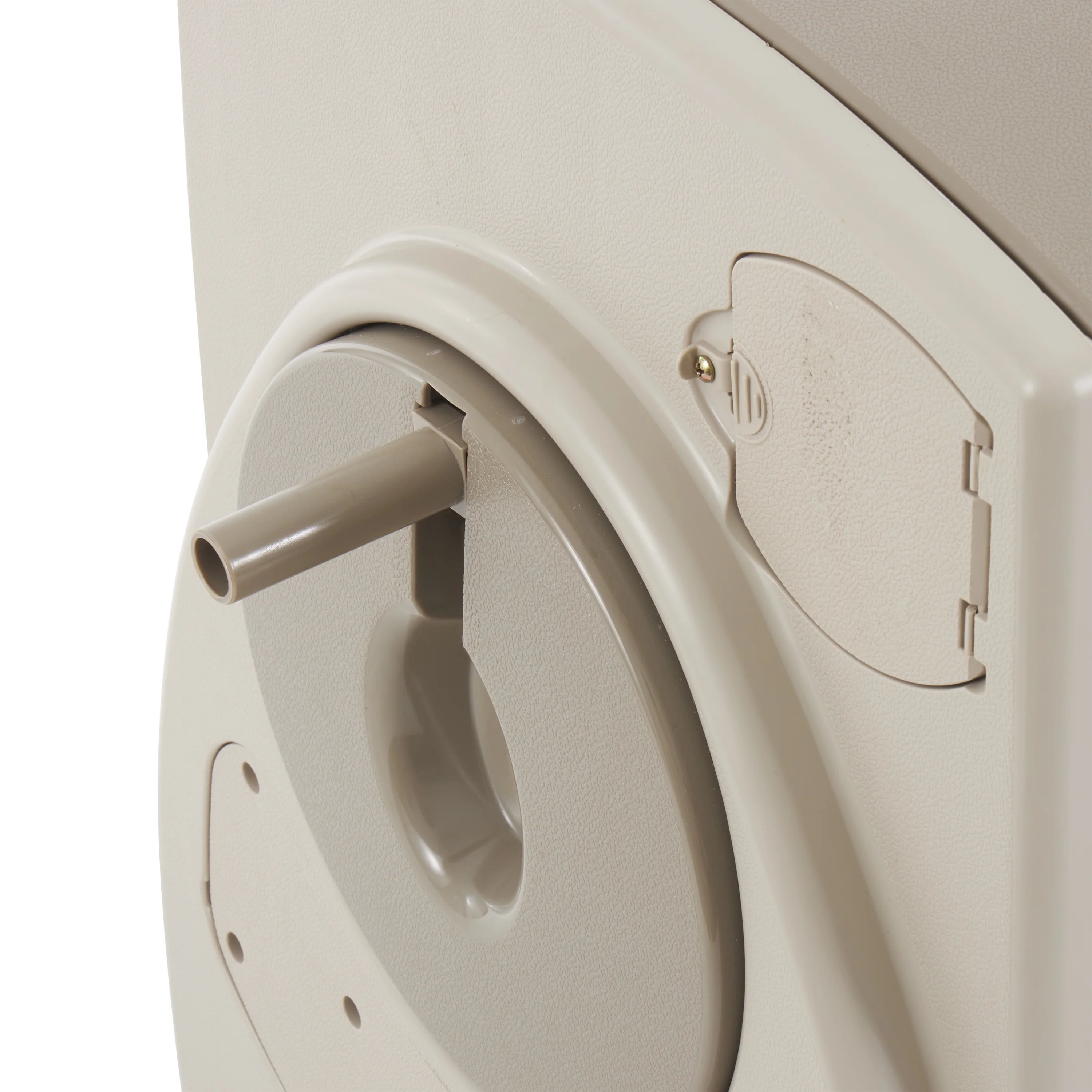 Suncast 100 - Ft. Powerwind Automatic Rewind Hose Reel, Light Taupe (2 Pack)